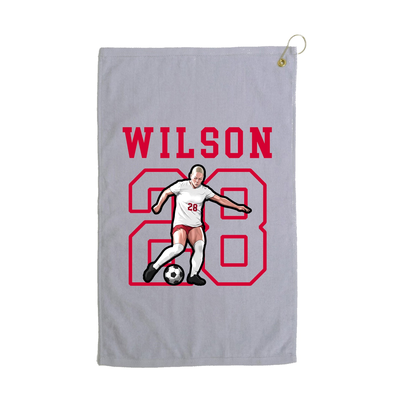 Golf Towel — Shirsey in Grey