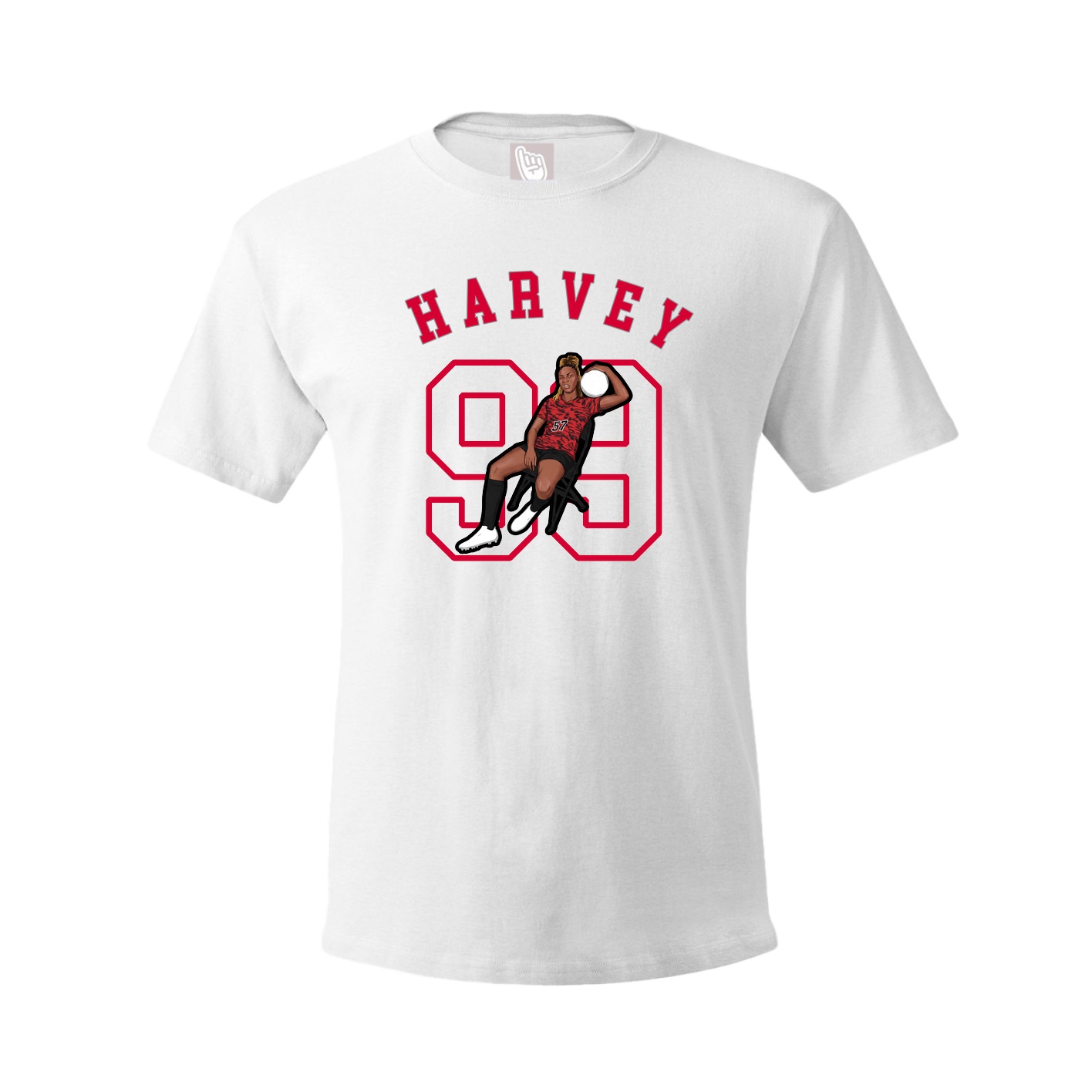 Tee — Shirsey Arch in White