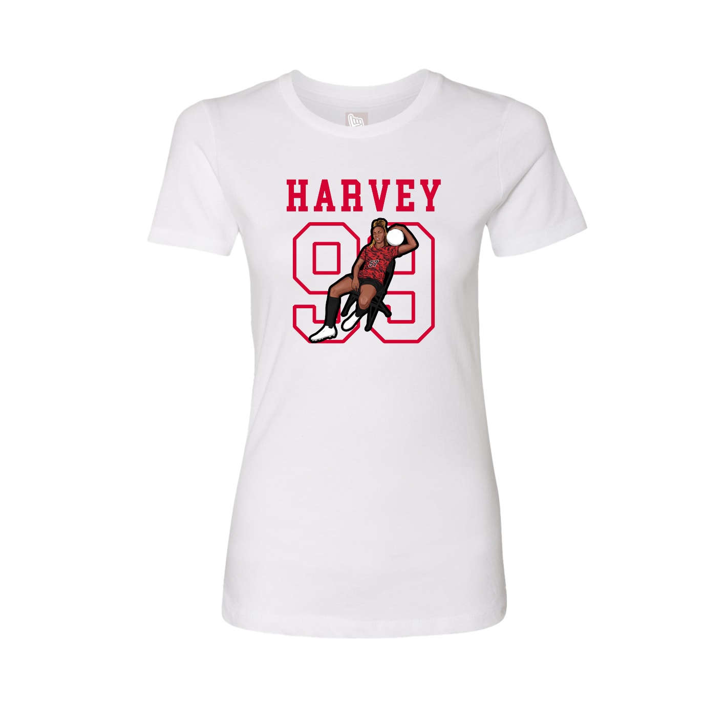 Fitted Women's Tee — Shirsey in White