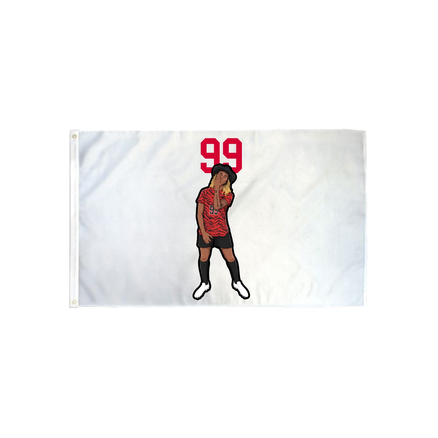 3x5 Flag — Number Top in Classic