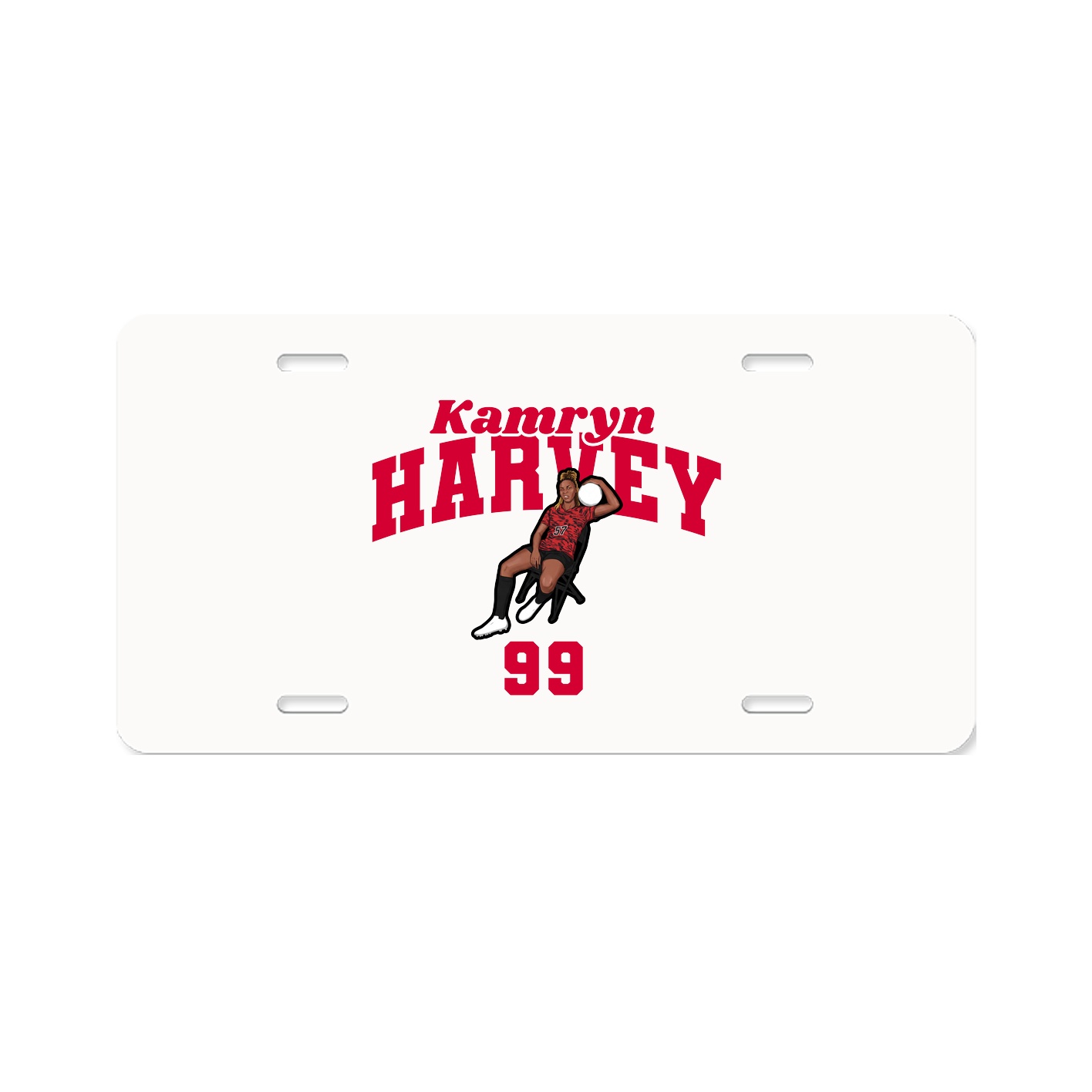License Plate — Signature Arch in Classic
