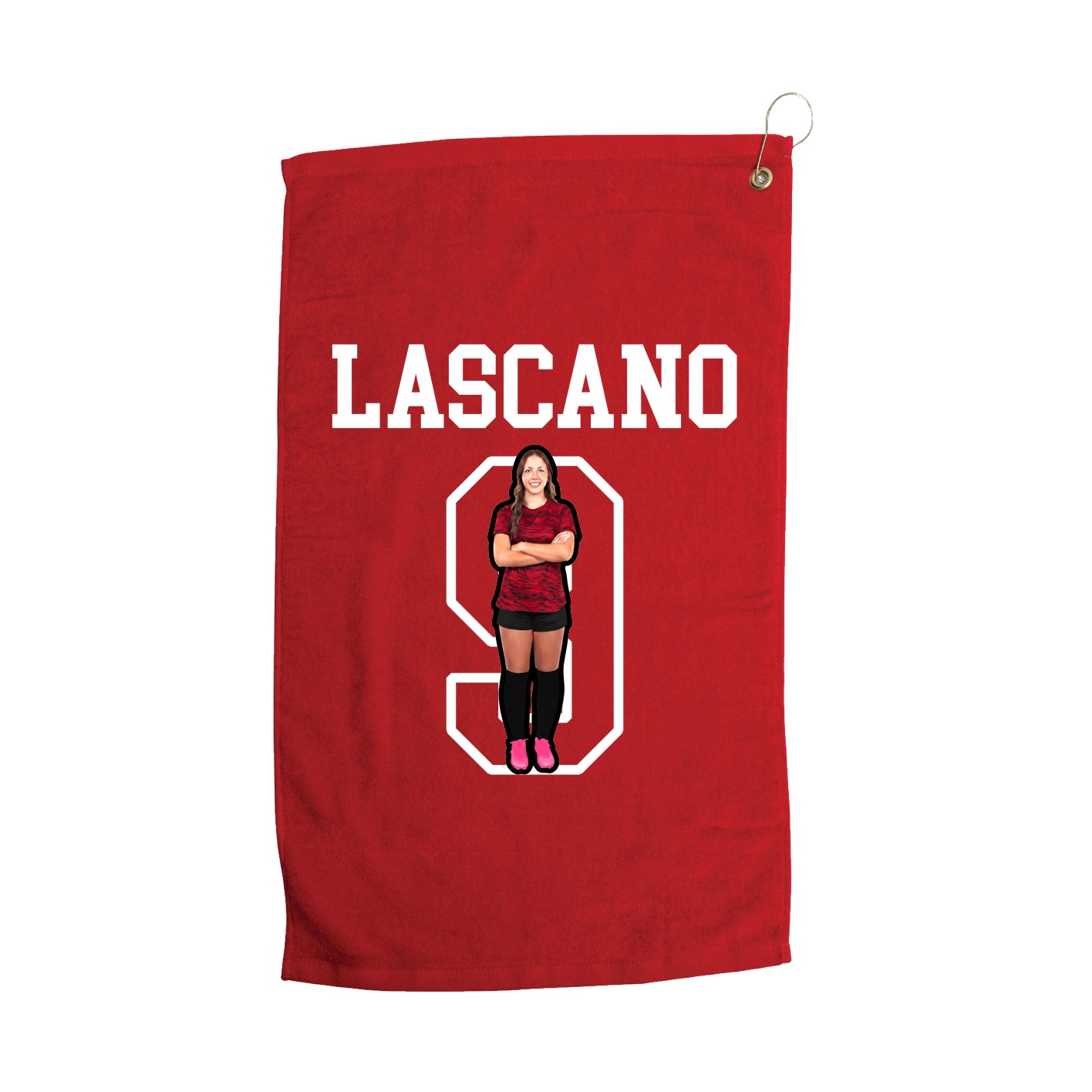 Golf Towel — Shirsey in Red