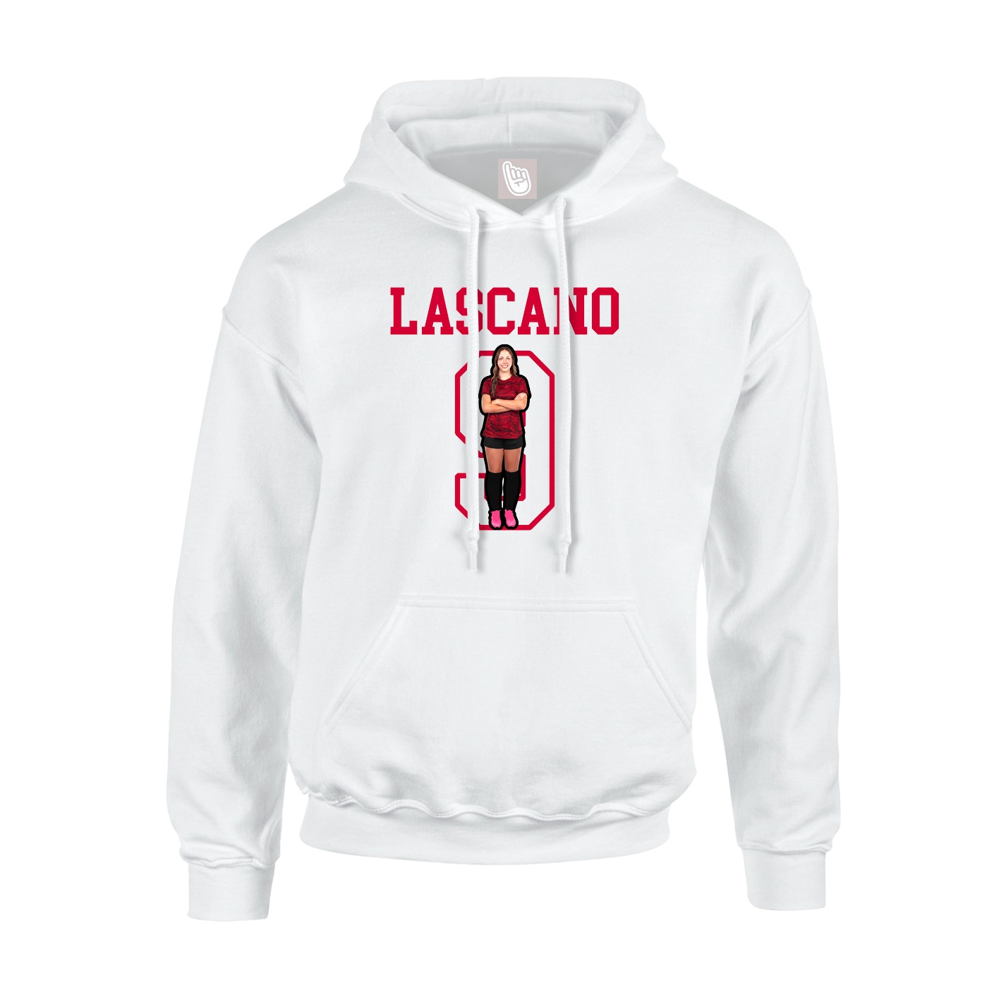 Youth Hoodie — Shirsey in White