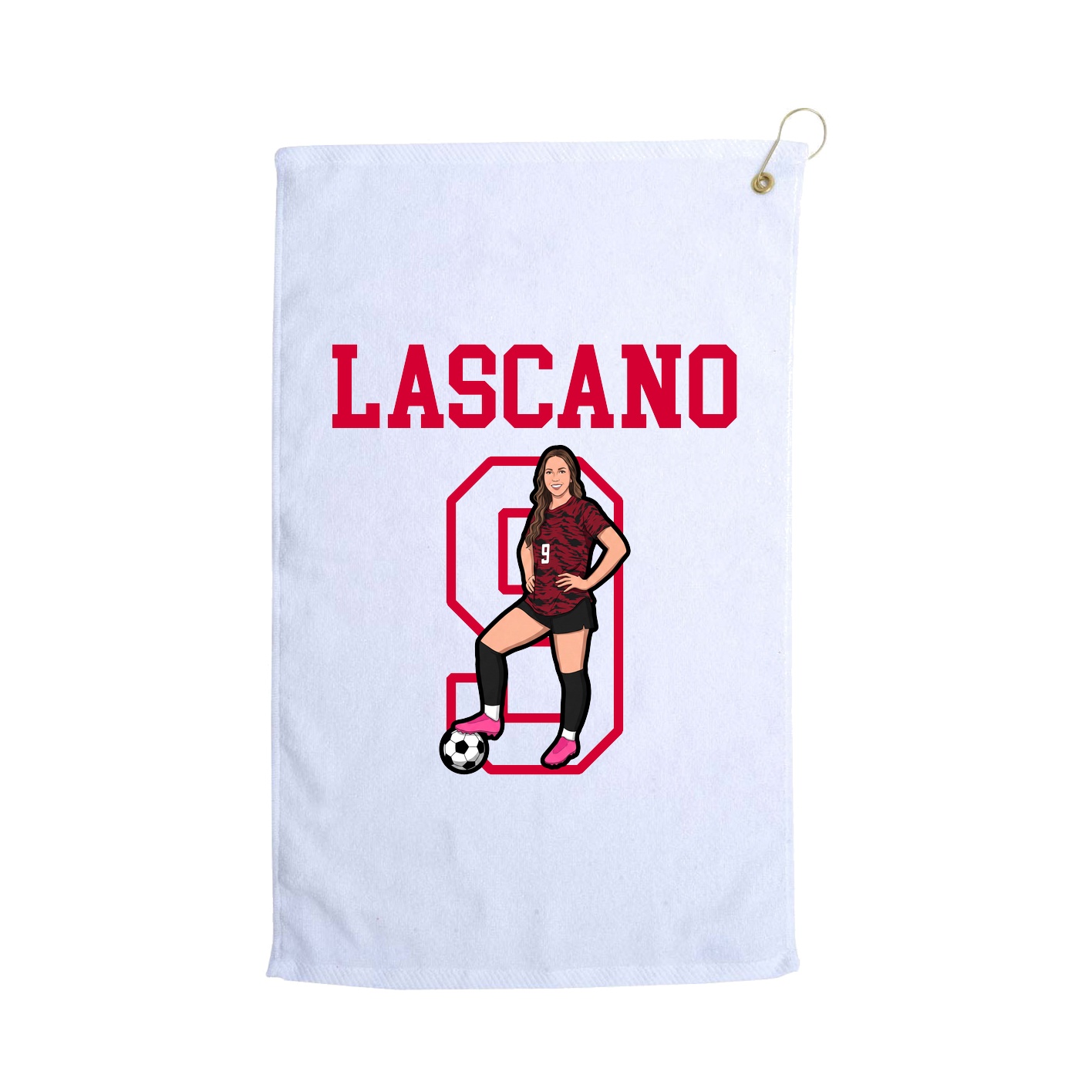 Golf Towel — Shirsey in White