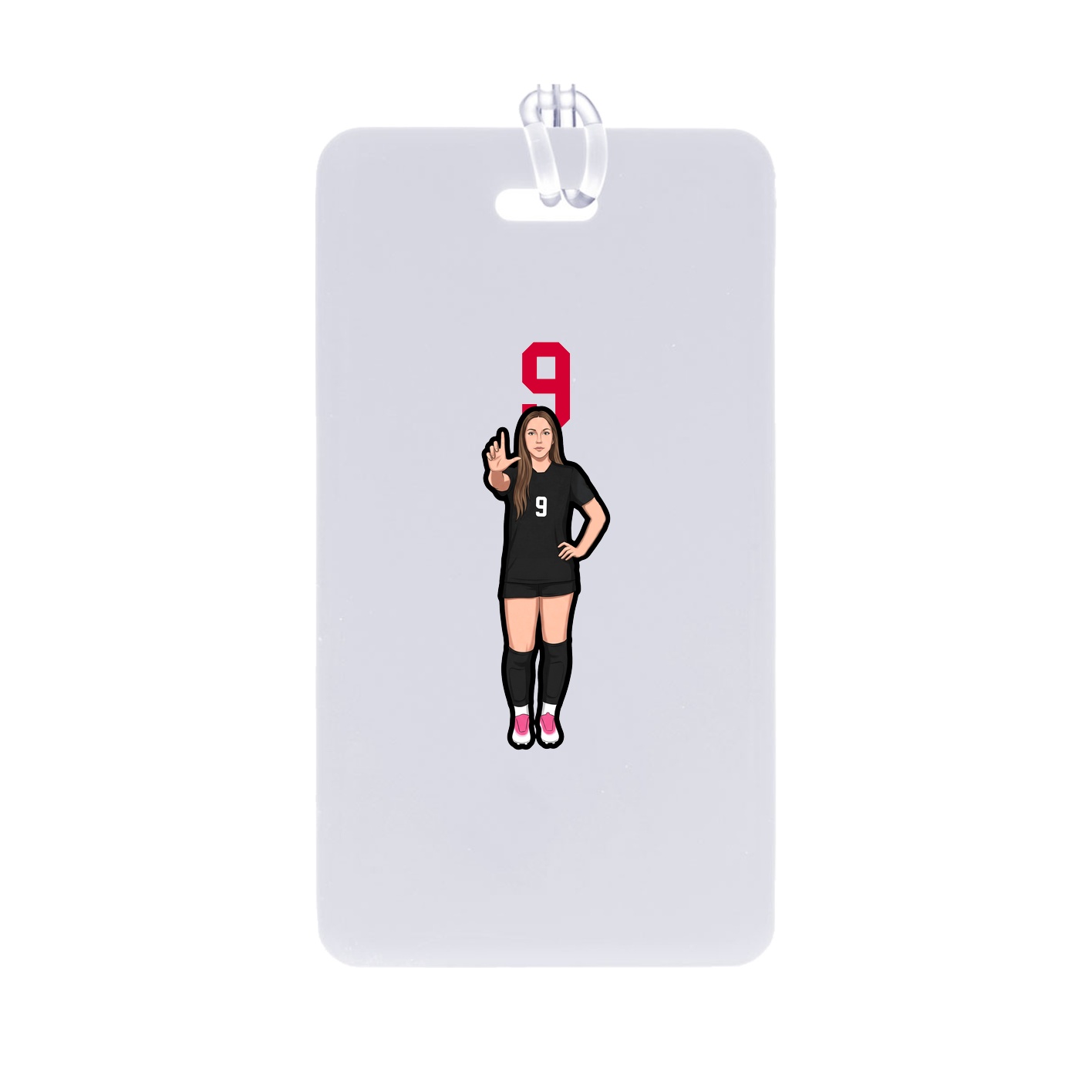 Bag Tag — Number Top in Classic