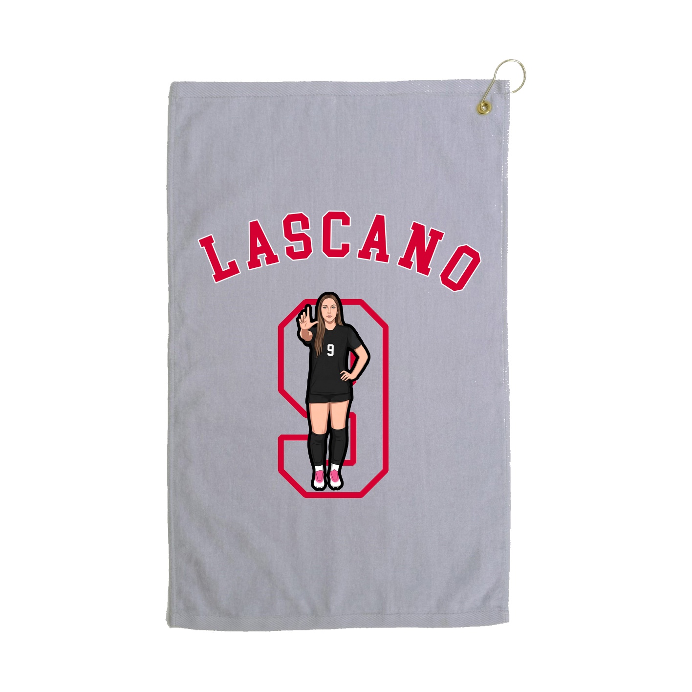 Golf Towel — Shirsey Arch in Grey