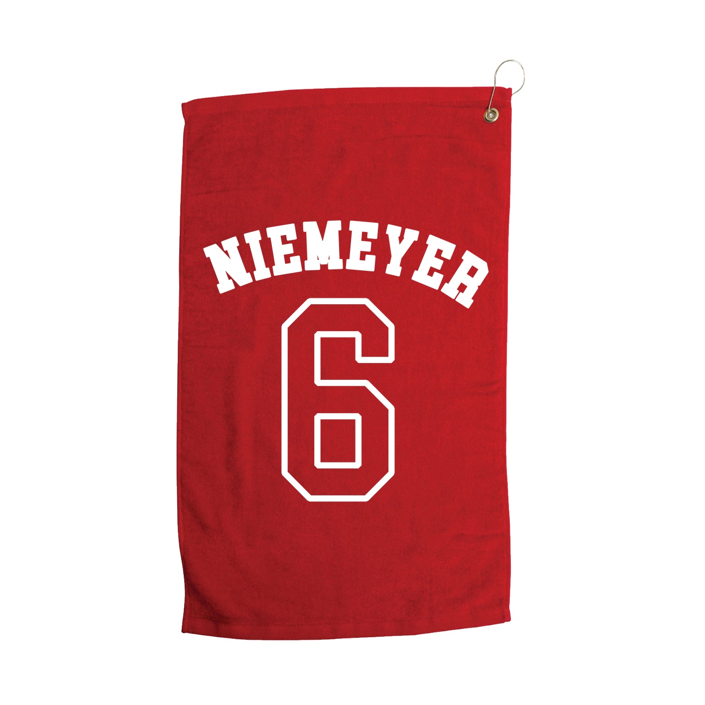 Golf Towel — Shirsey Arch in Red