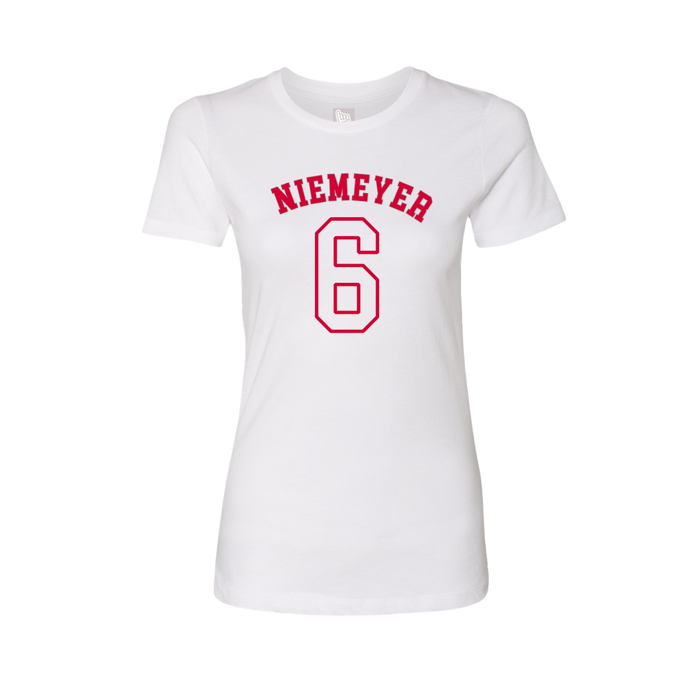 Womens Tee — Shirsey Arch in White