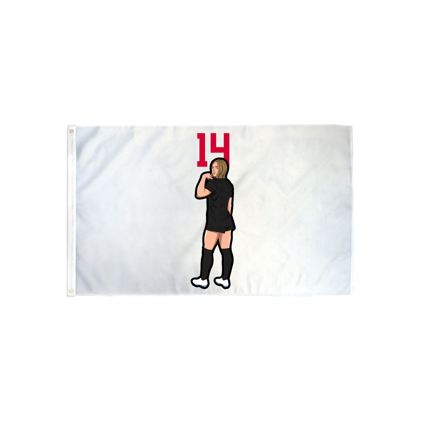 3x5 Flag — Number Top in Classic