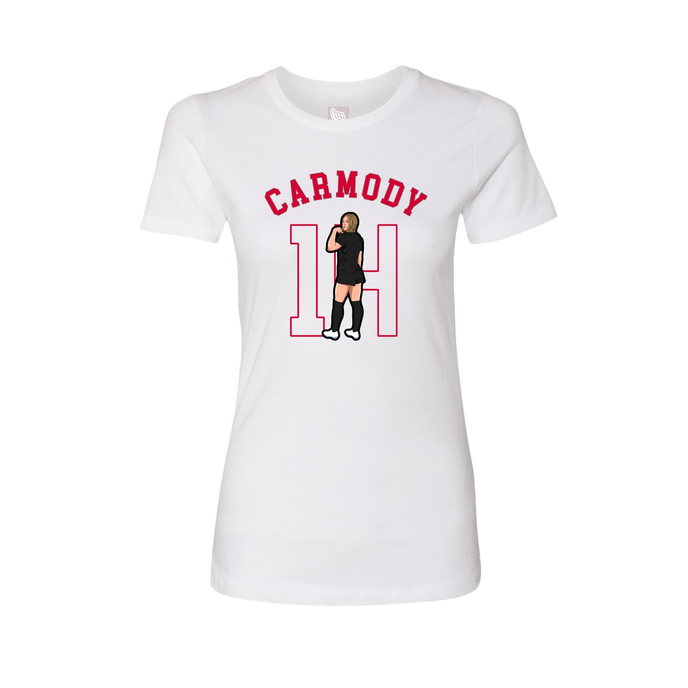 Womens Tee — Shirsey Arch in White