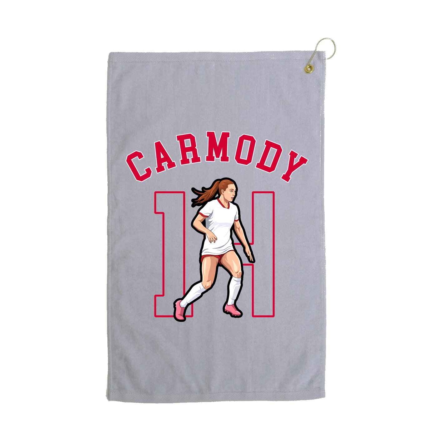 Golf Towel — Shirsey Arch in Grey