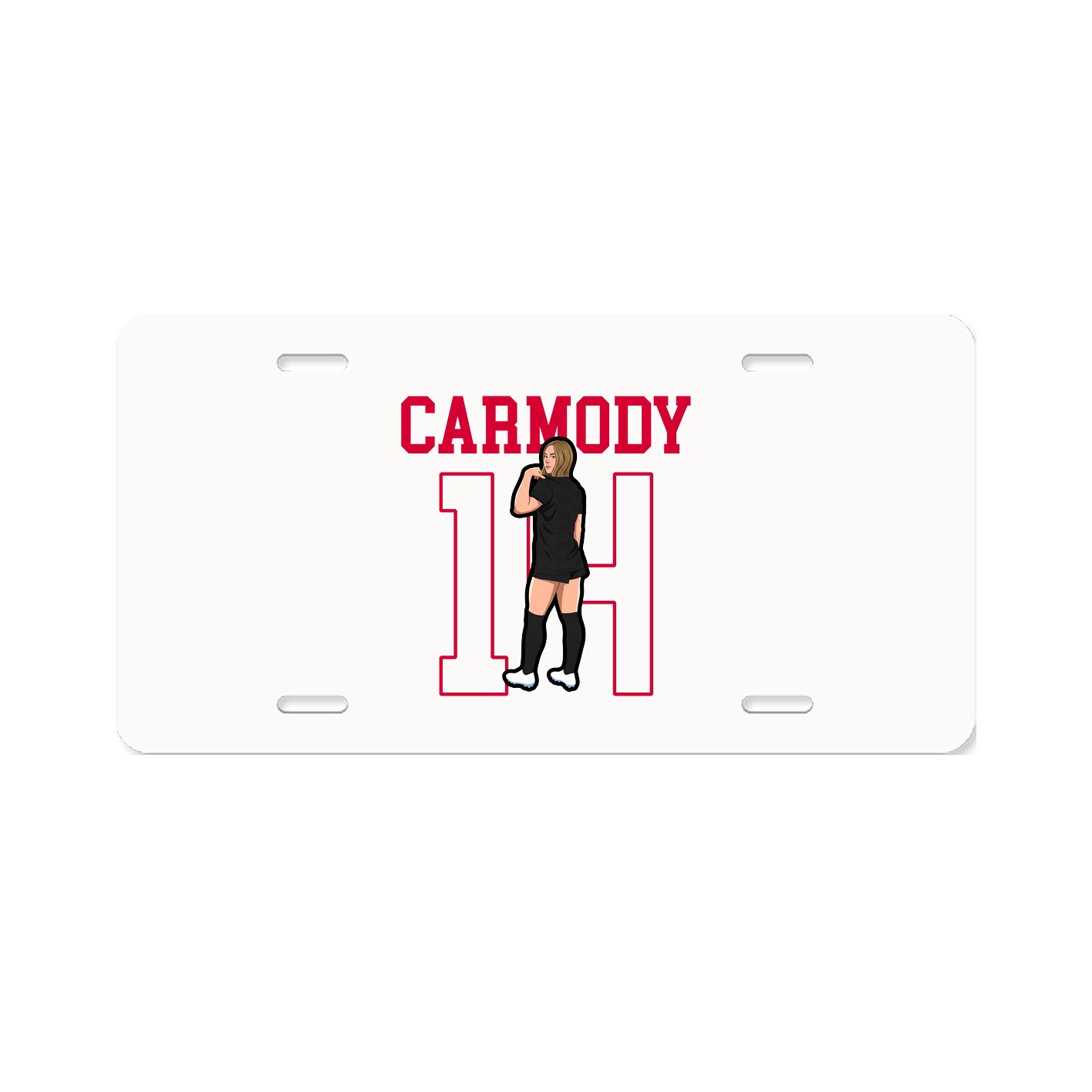 License Plate — Shirsey in Classic