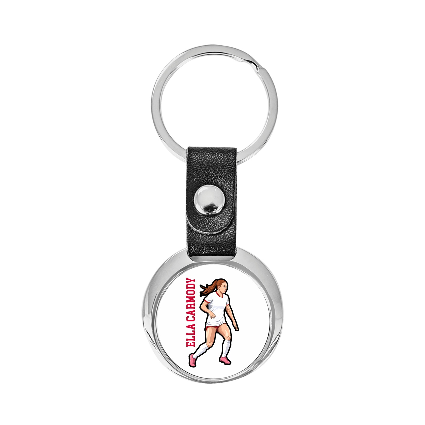 Key Chain — Name Vertical in Classic
