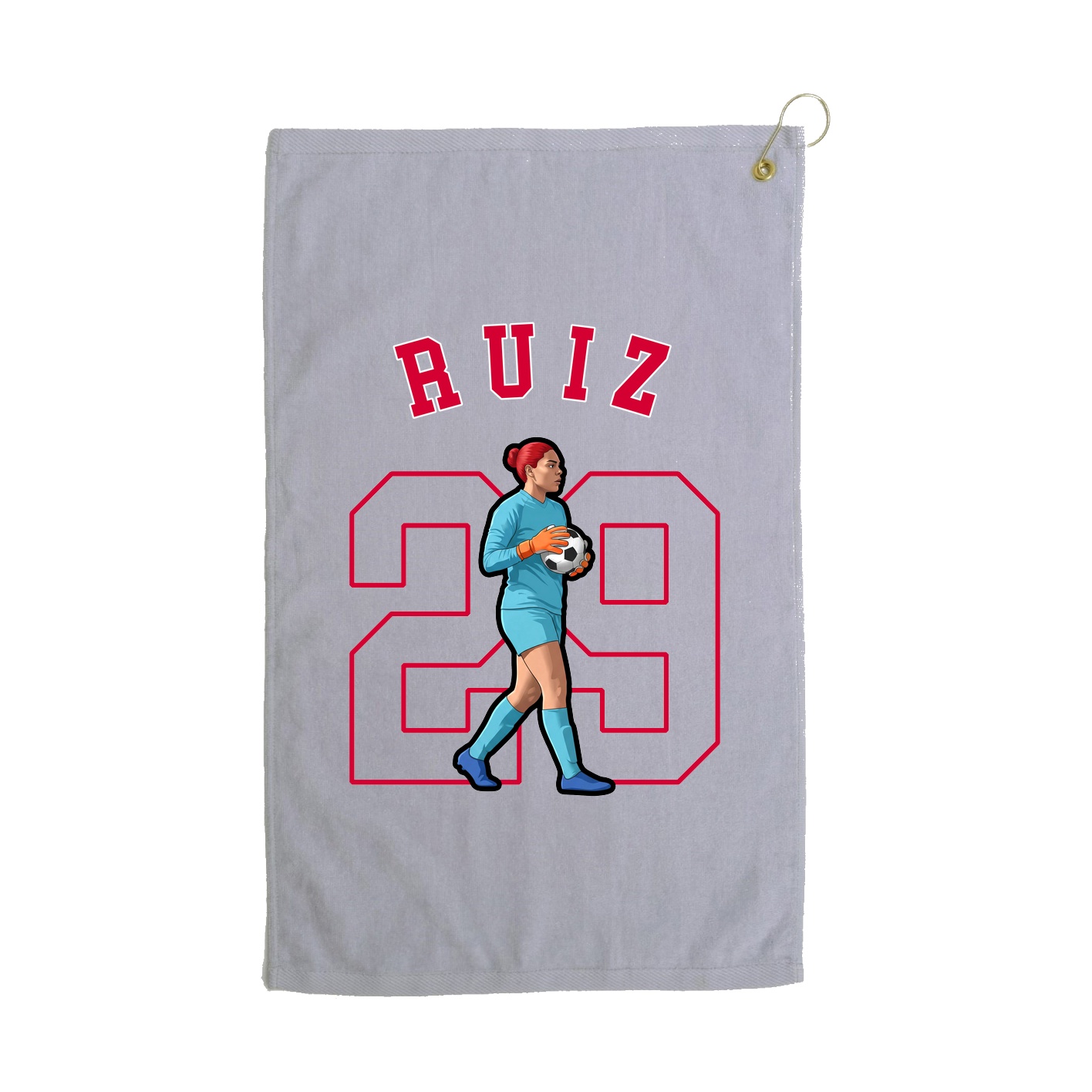 Golf Towel — Shirsey Arch in Grey