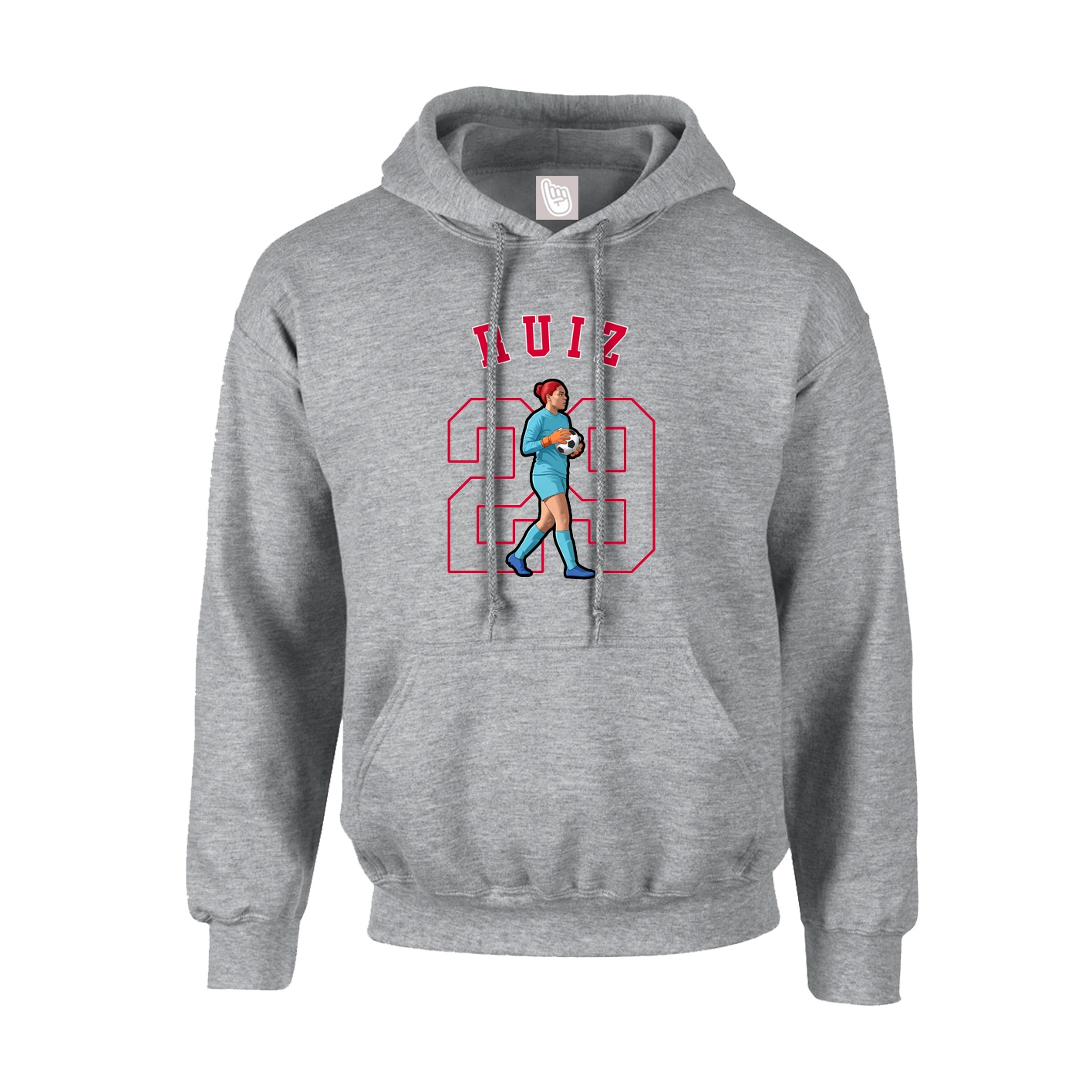 Youth Hoodie — Shirsey Arch in Grey