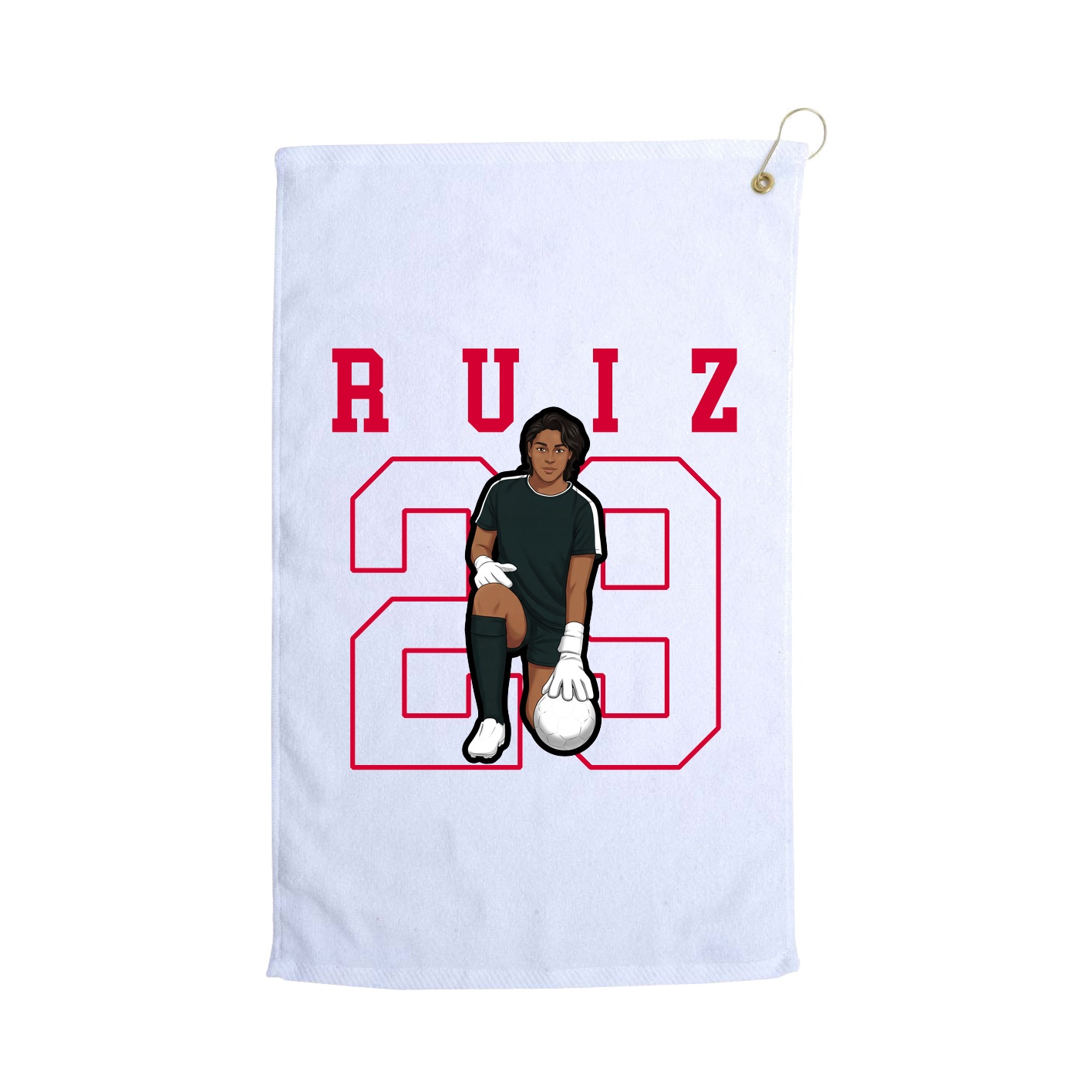 Golf Towel — Shirsey in White