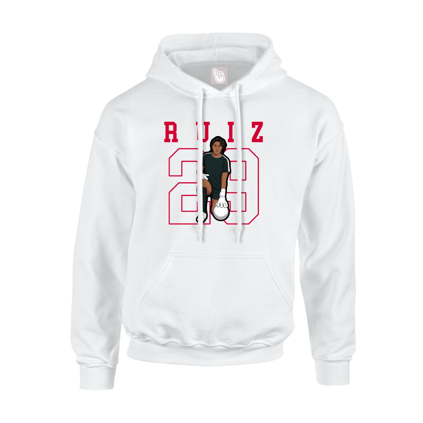 Youth Hoodie — Shirsey in White