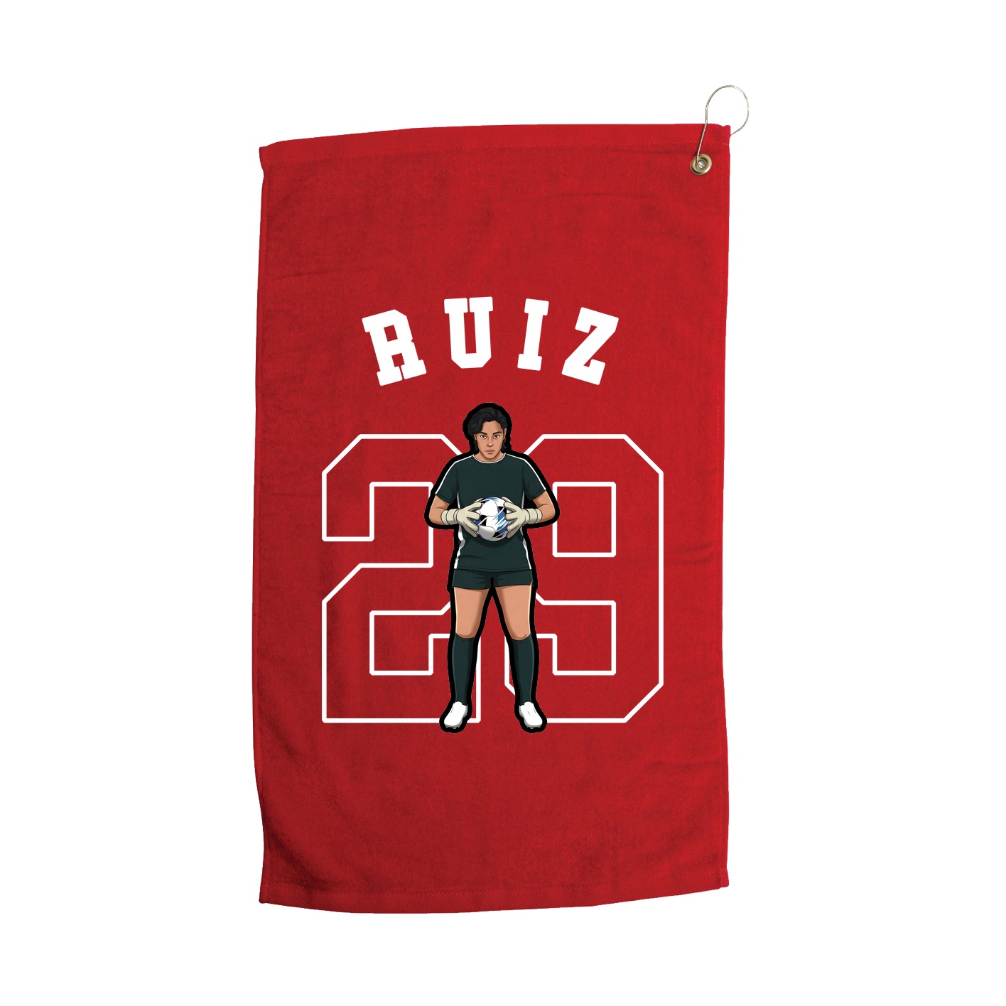 Golf Towel — Shirsey Arch in Red