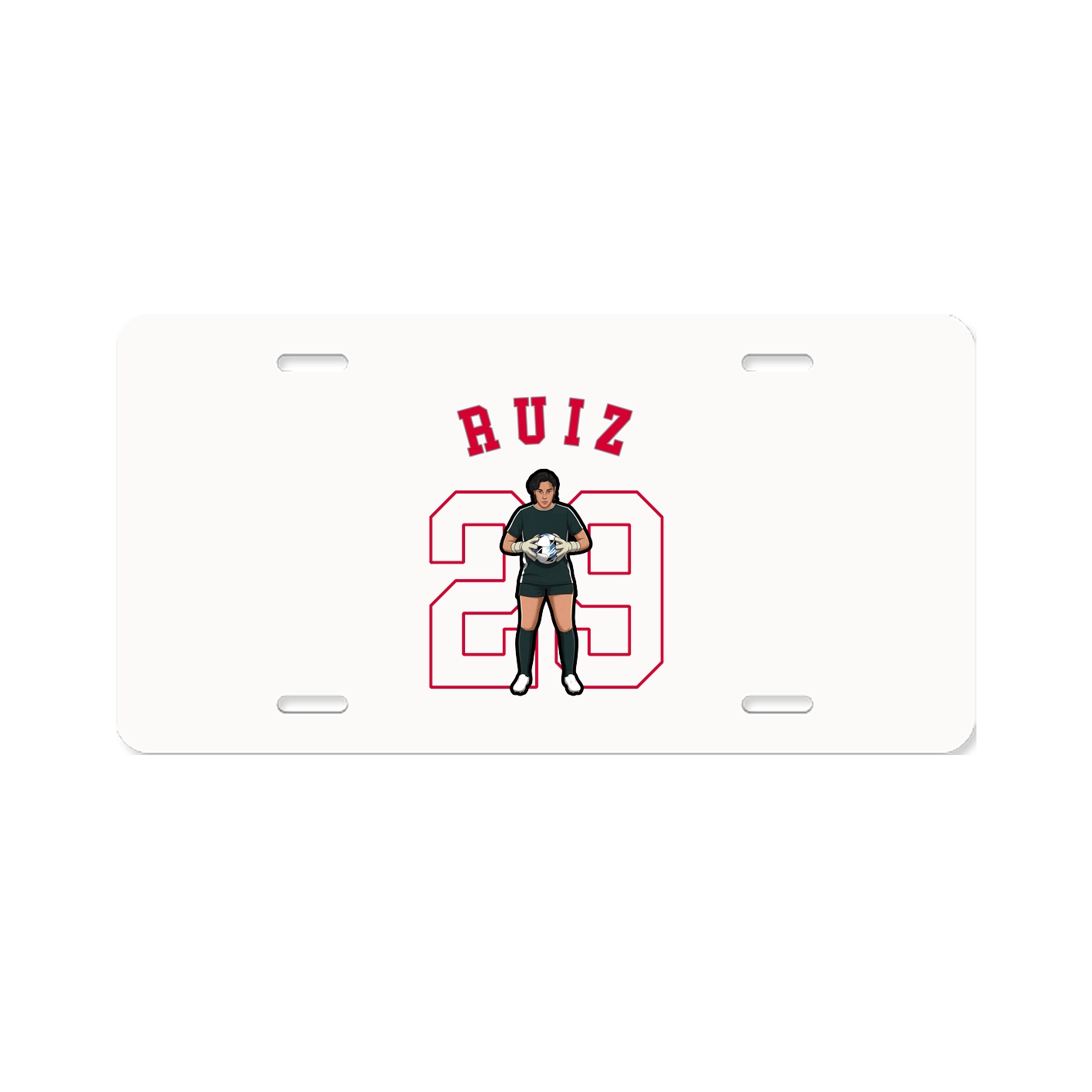 License Plate — Shirsey Arch in Classic