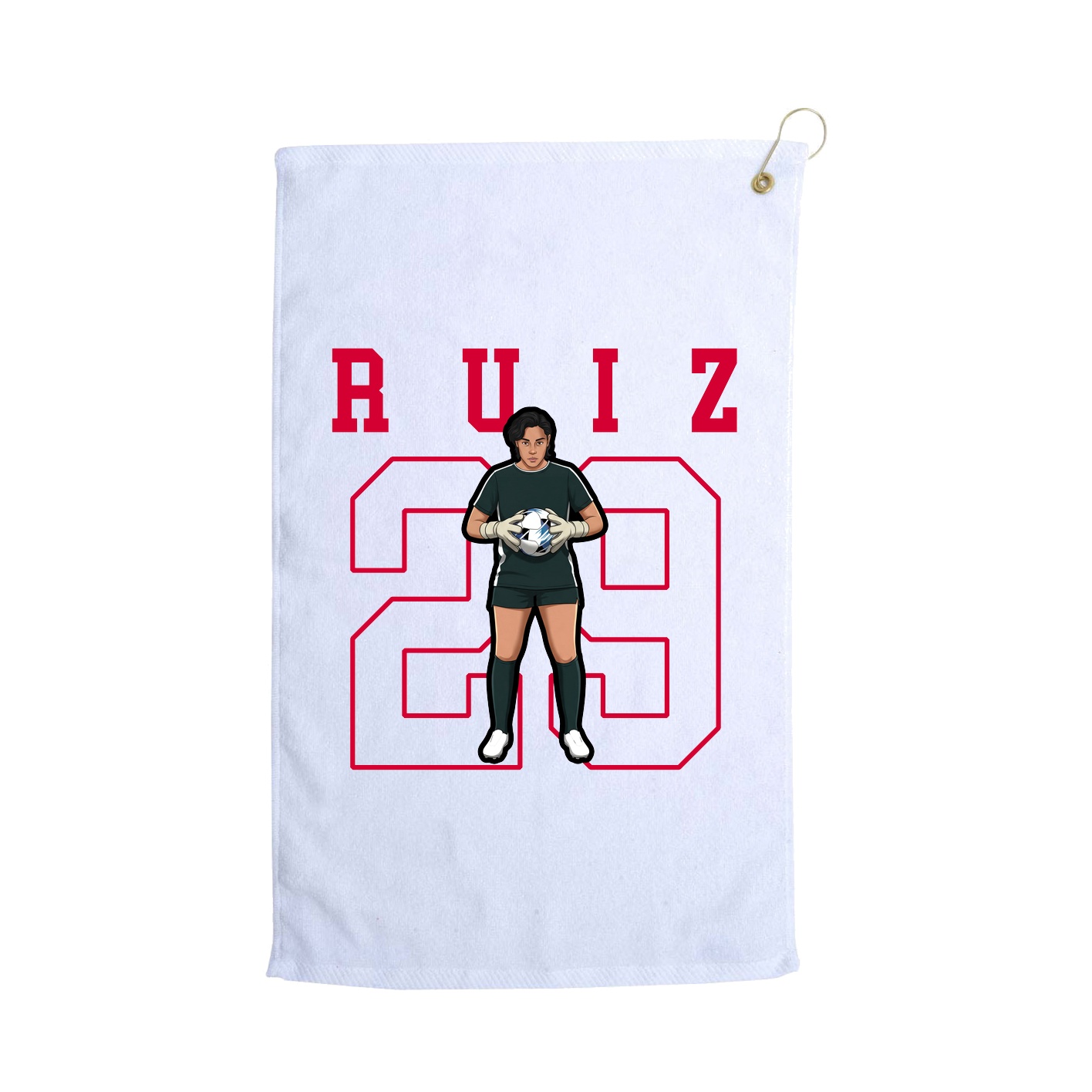 Golf Towel — Shirsey in White