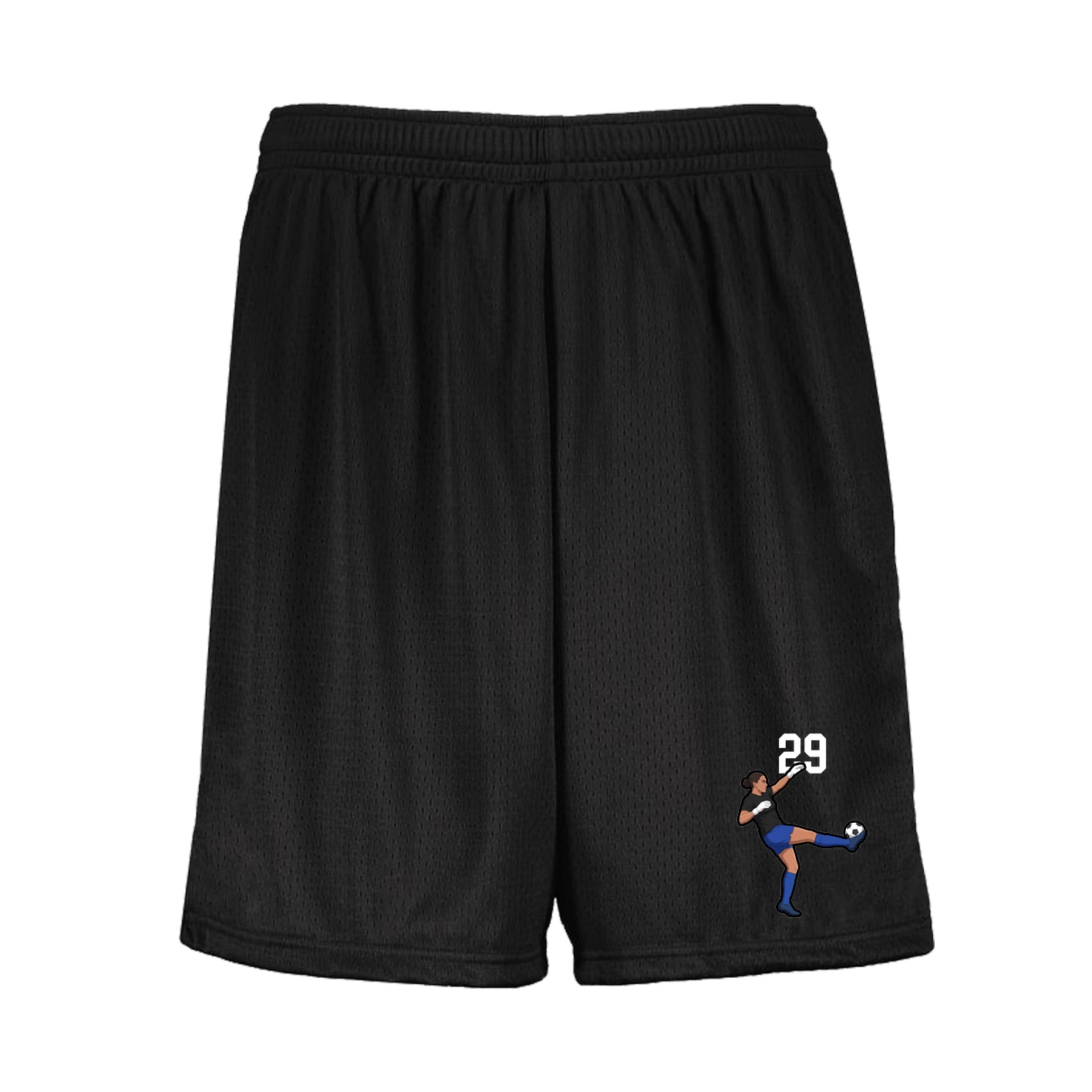 Shorts — Number Top in Black