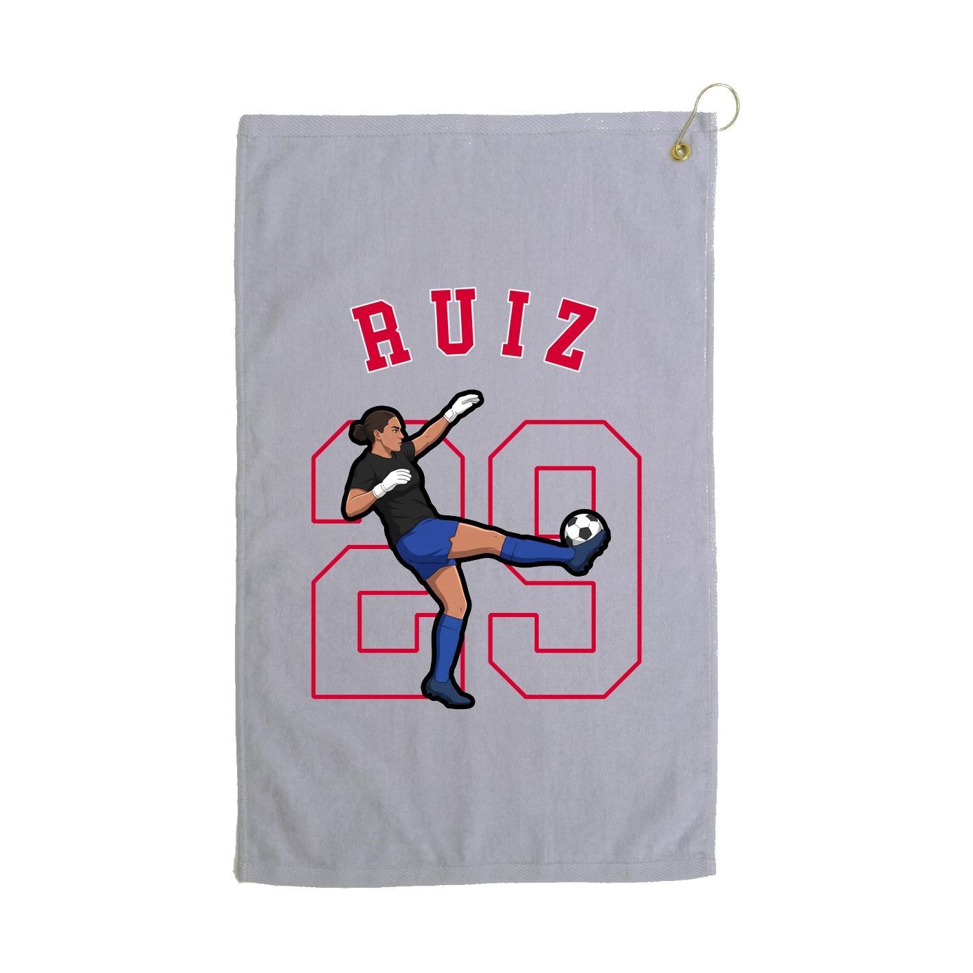 Golf Towel — Shirsey Arch in Grey