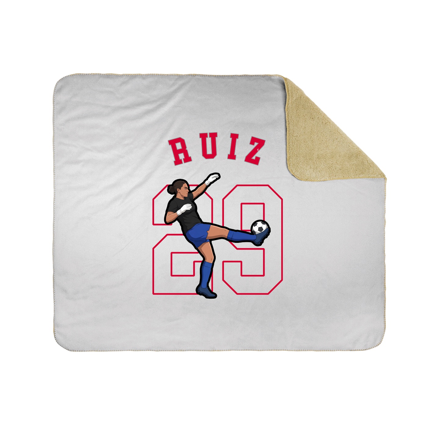 Throw Blanket — Shirsey Arch in White