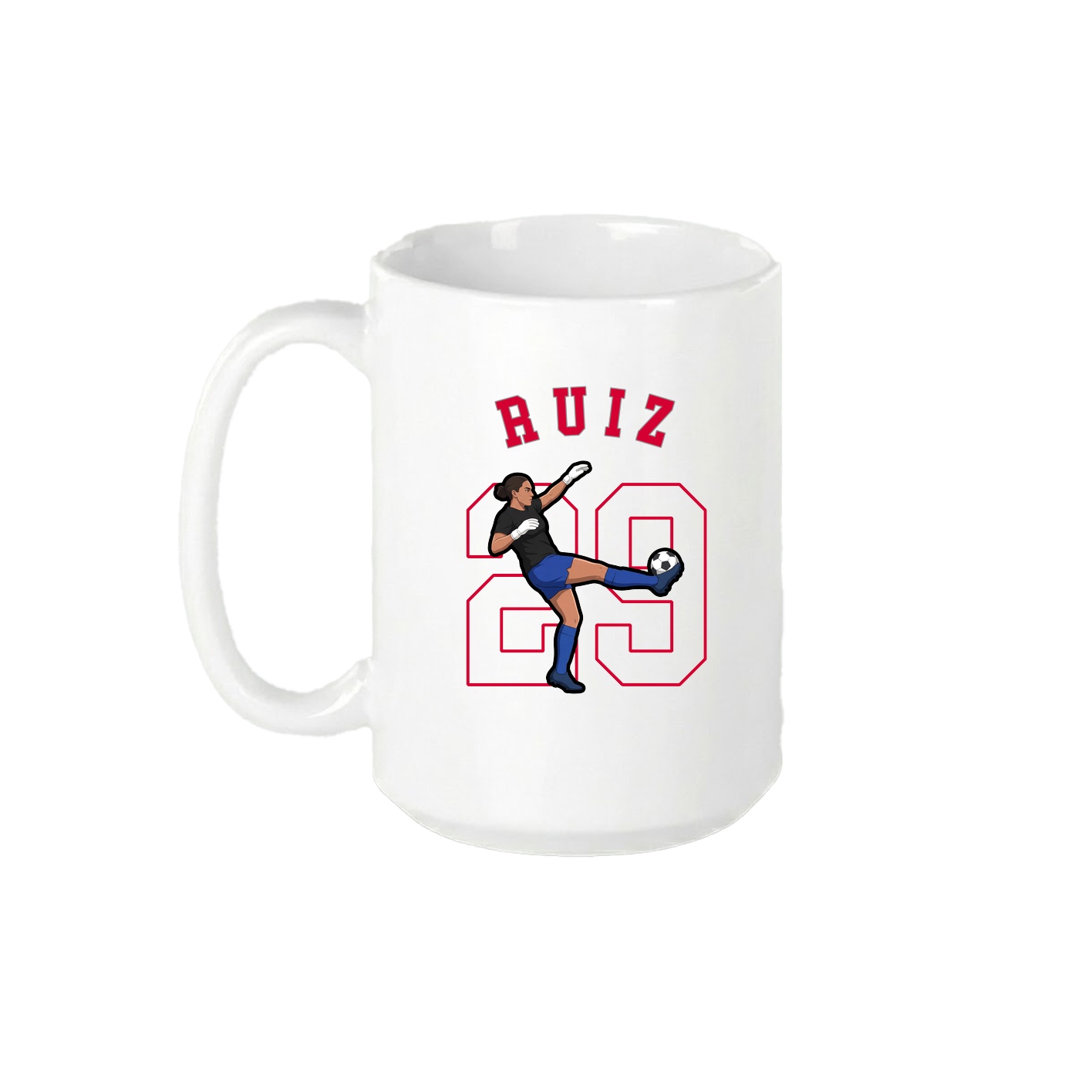 15oz Coffee Mug — Shirsey Arch in White