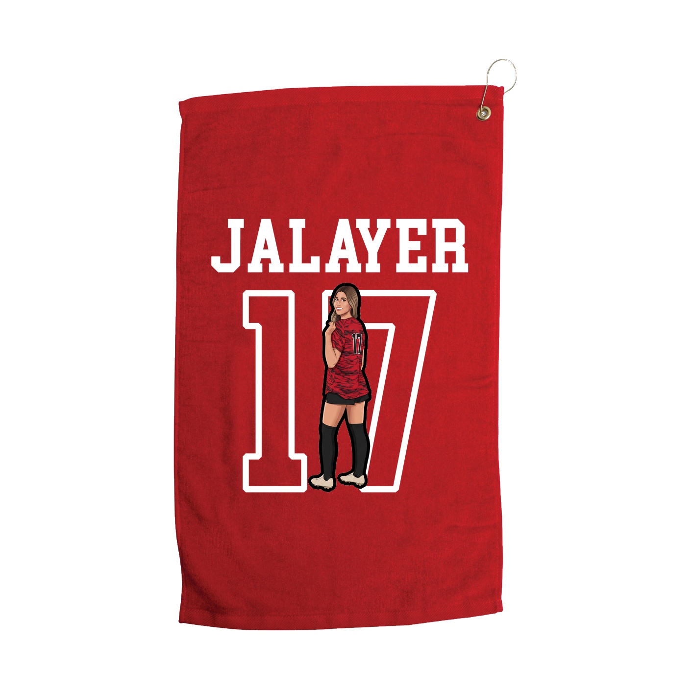 Golf Towel — Shirsey in Red