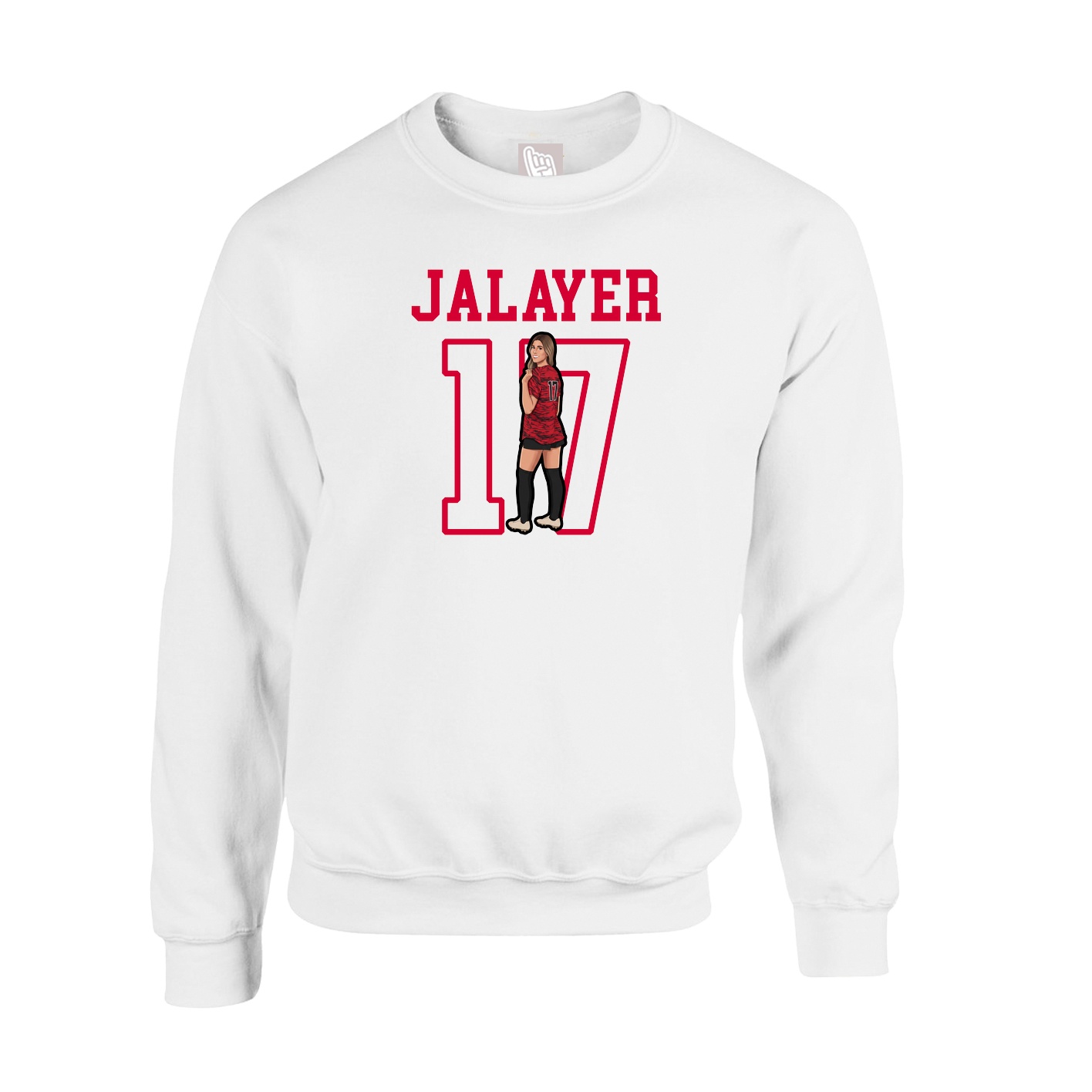 Fleece Crew — Shirsey in White