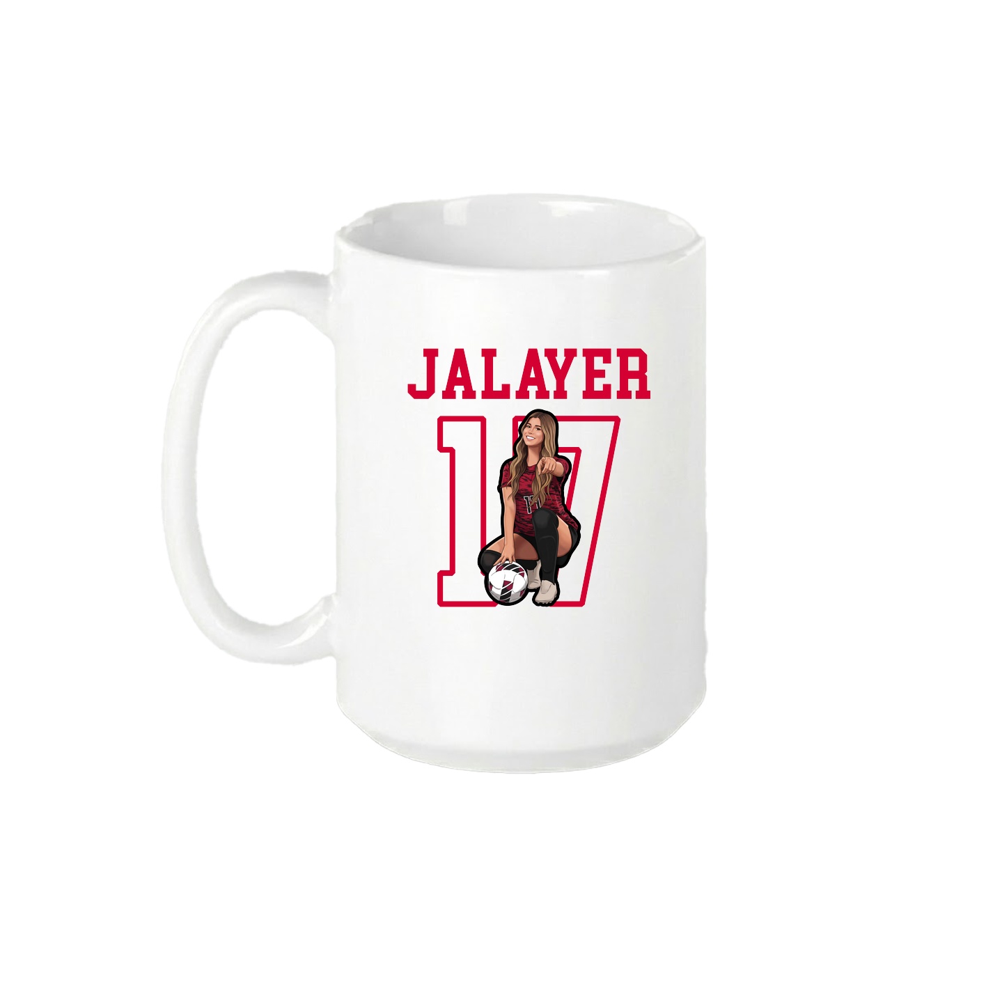15oz Coffee Mug — Shirsey in White