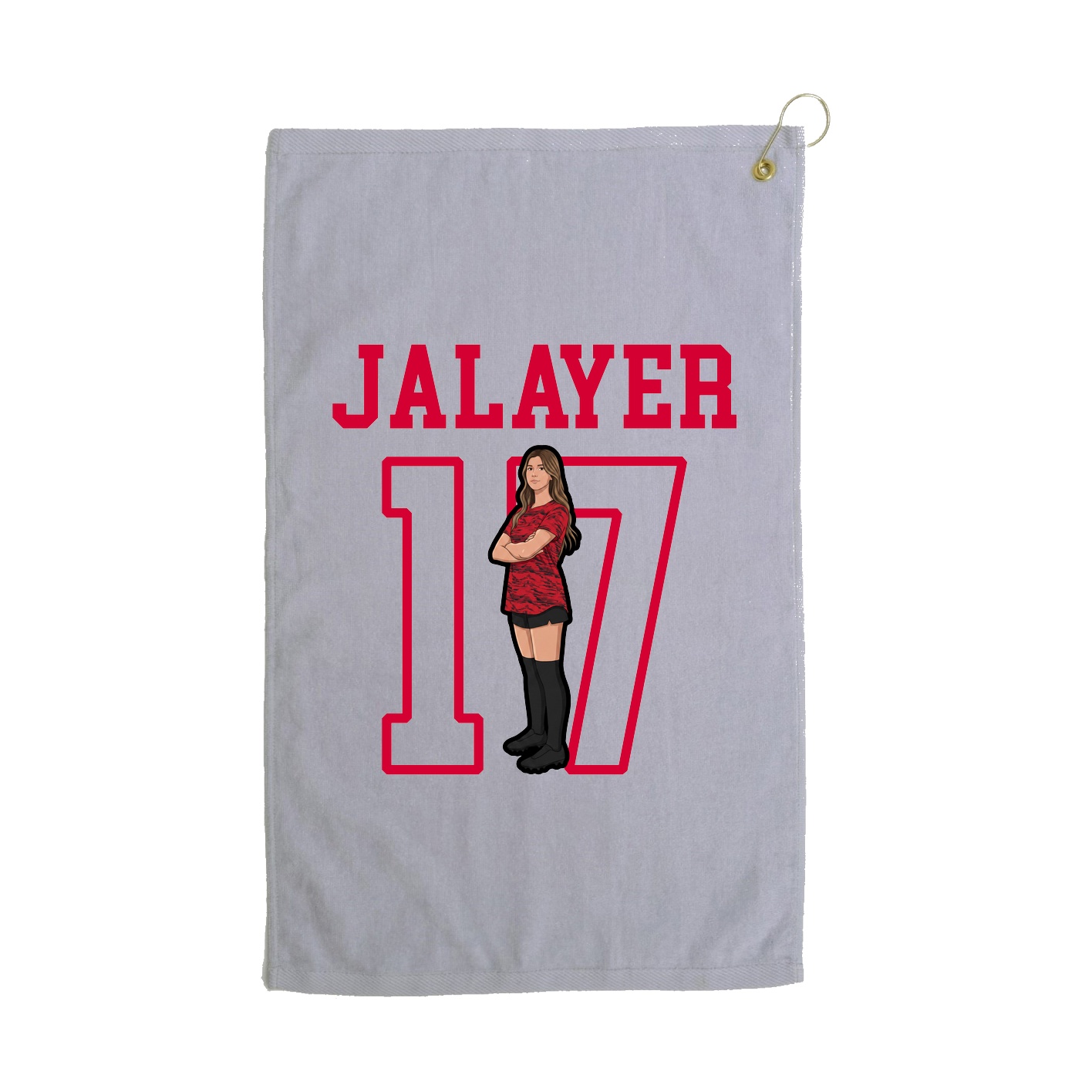 Golf Towel — Shirsey in Grey