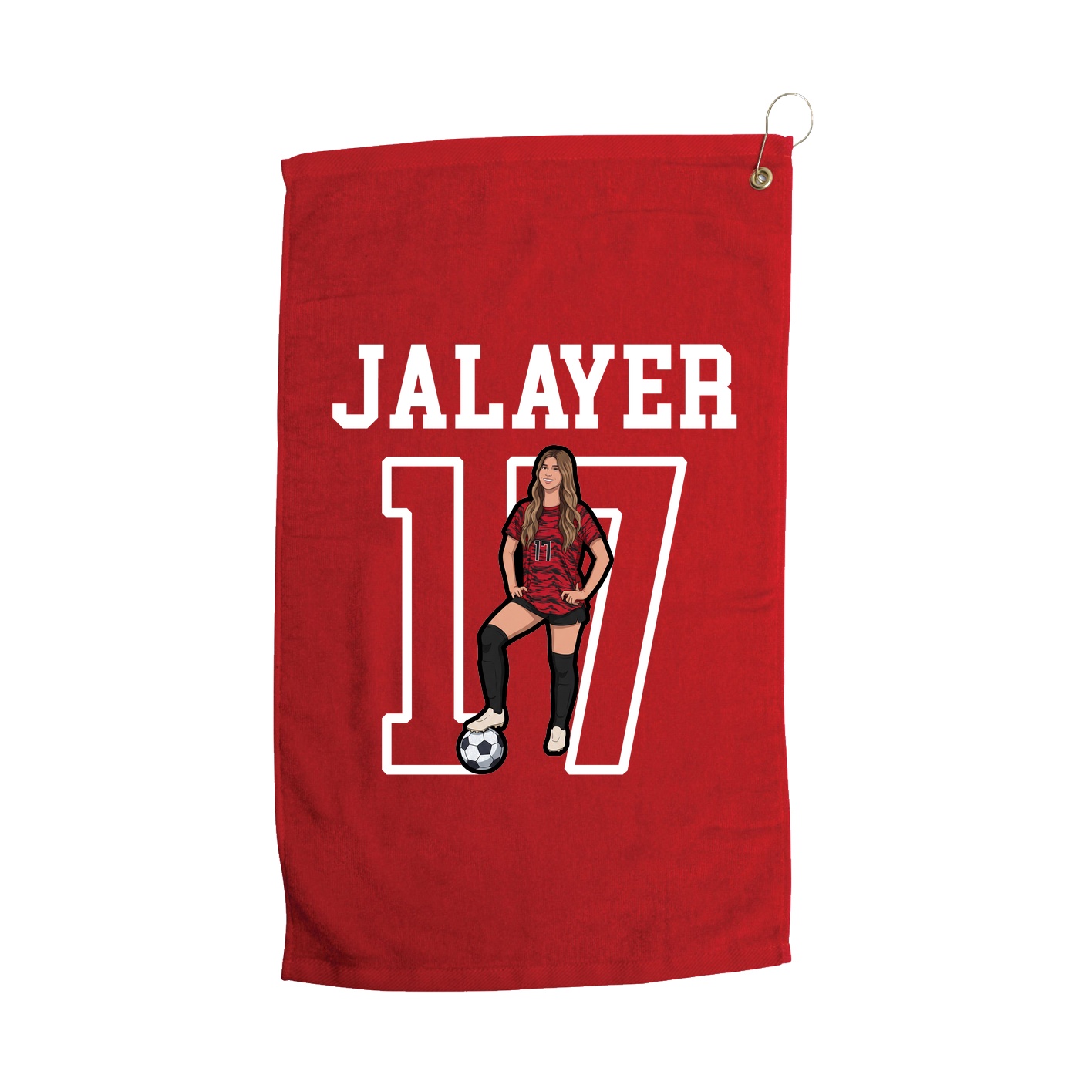 Golf Towel — Shirsey in Red