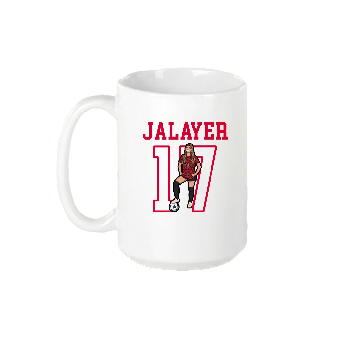 15oz Coffee Mug — Shirsey in White