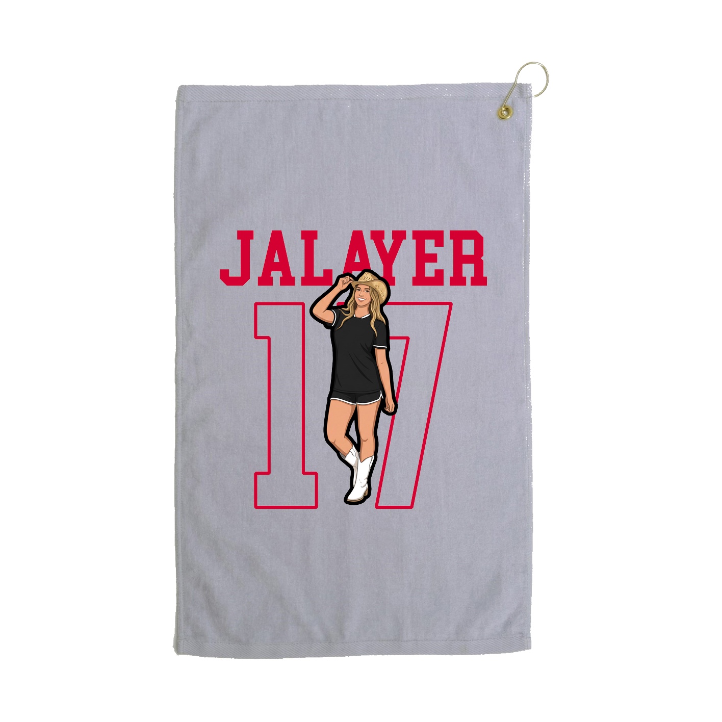 Golf Towel — Shirsey in Grey