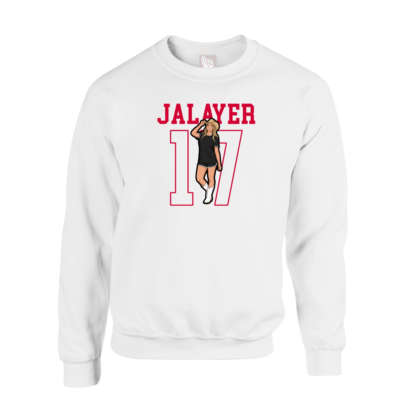 Fleece Crew — Shirsey in White