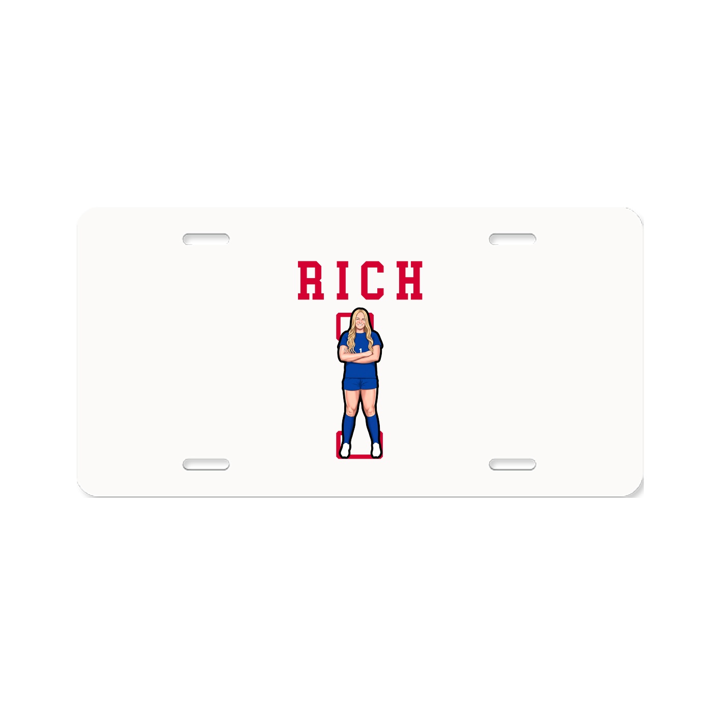 License Plate — Shirsey in Classic