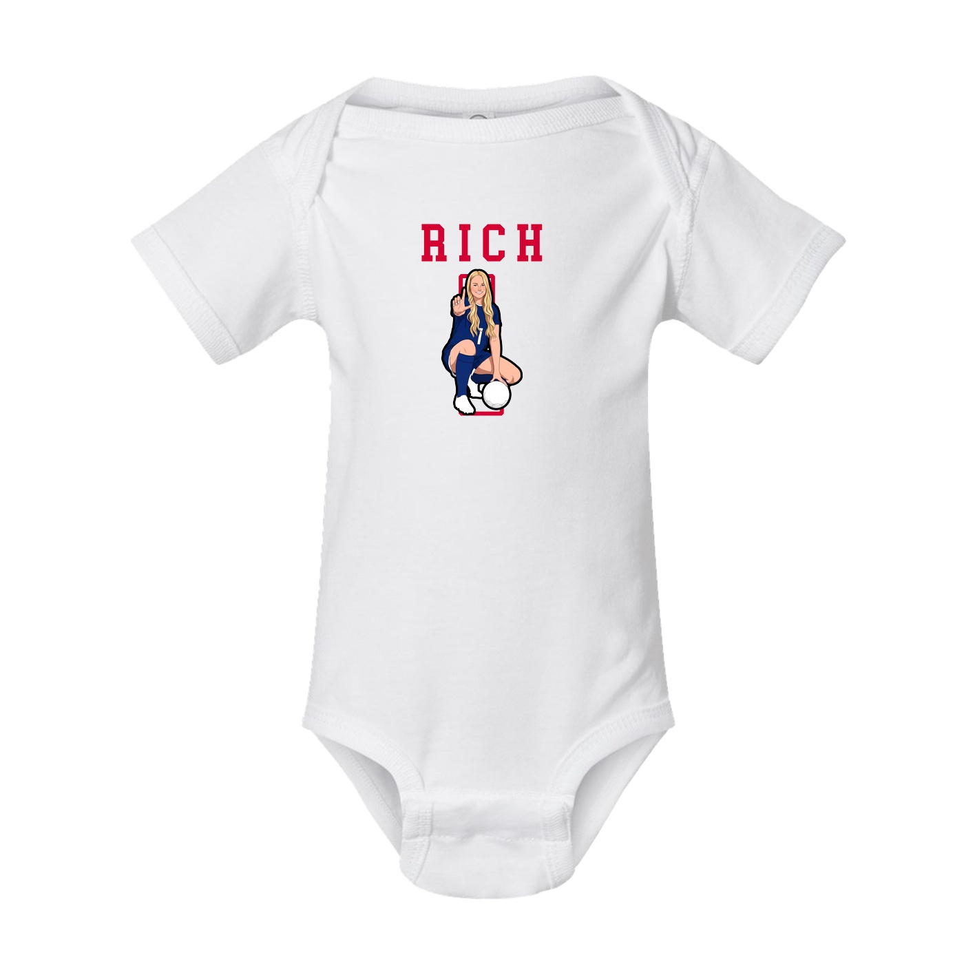 Baby Onesie — Shirsey in White