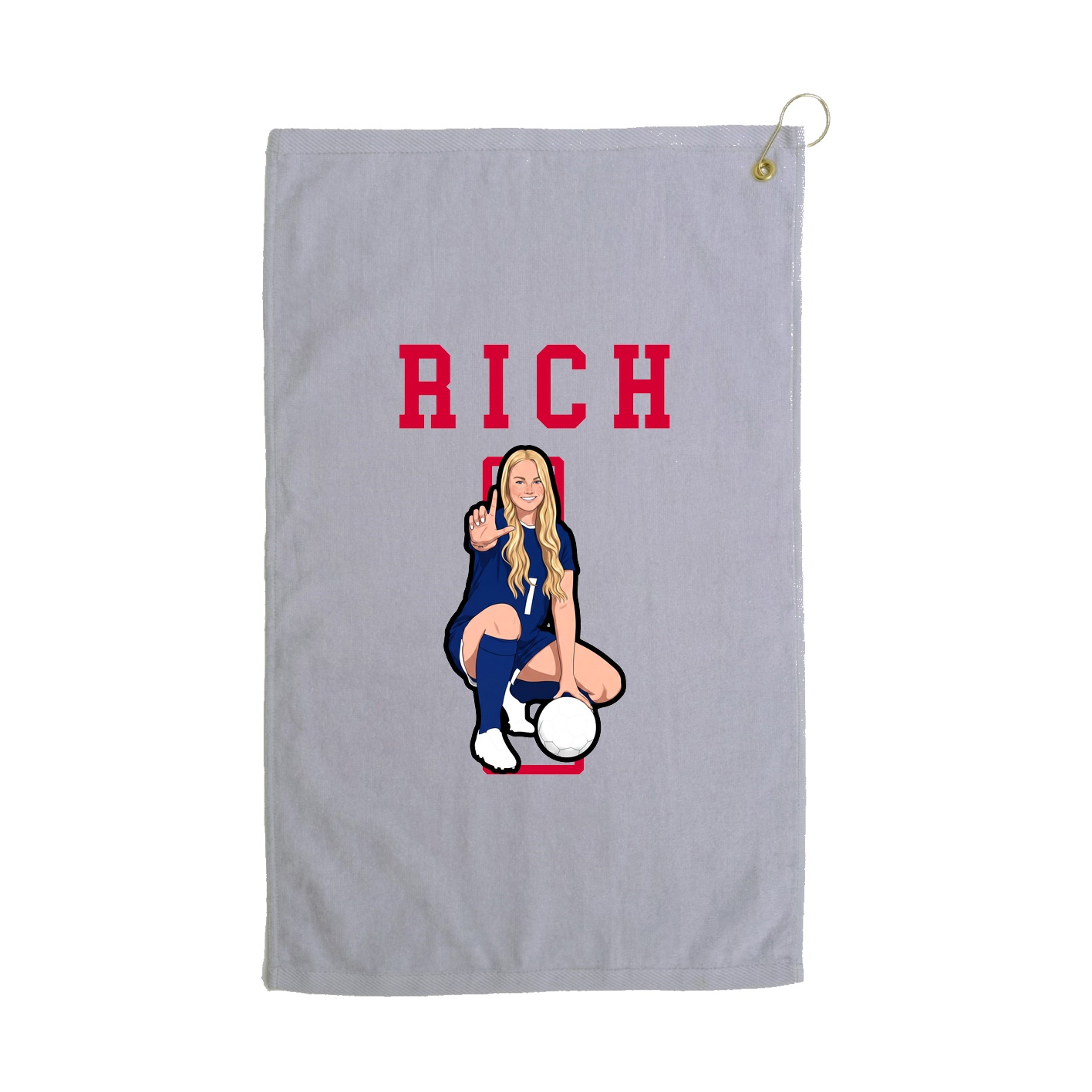 Golf Towel — Shirsey in Grey