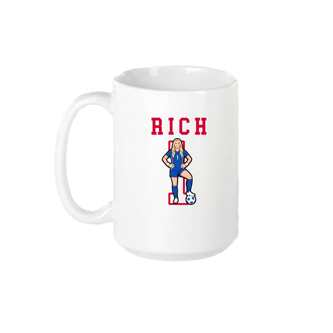 15oz Coffee Mug — Shirsey in White