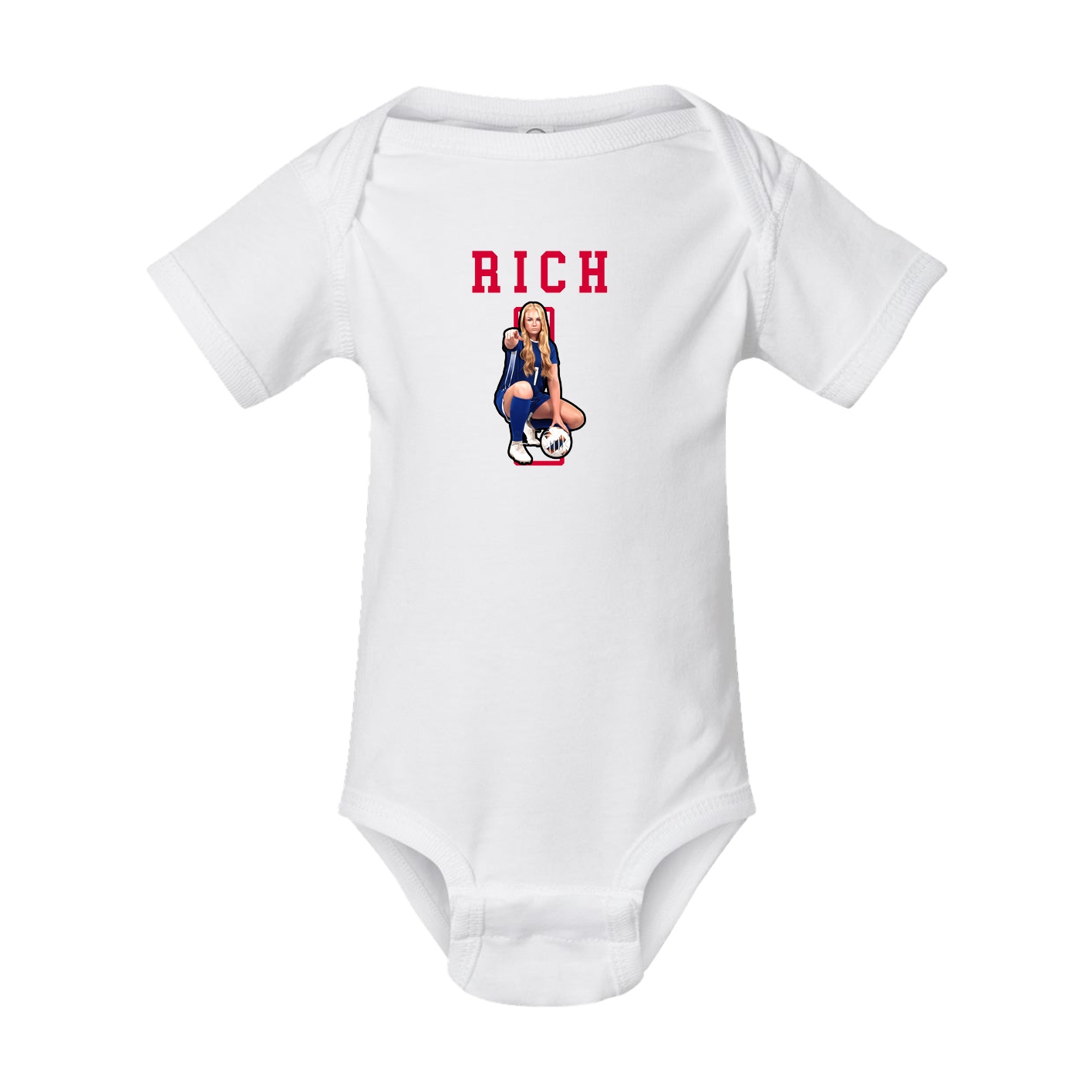 Baby Onesie — Shirsey in White