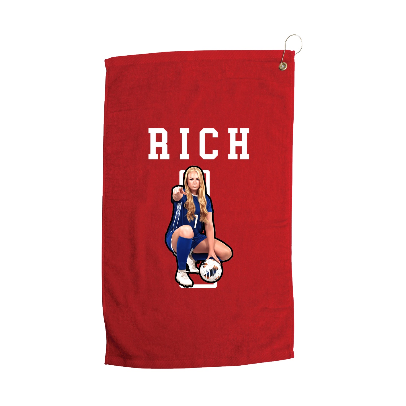 Golf Towel — Shirsey in Red