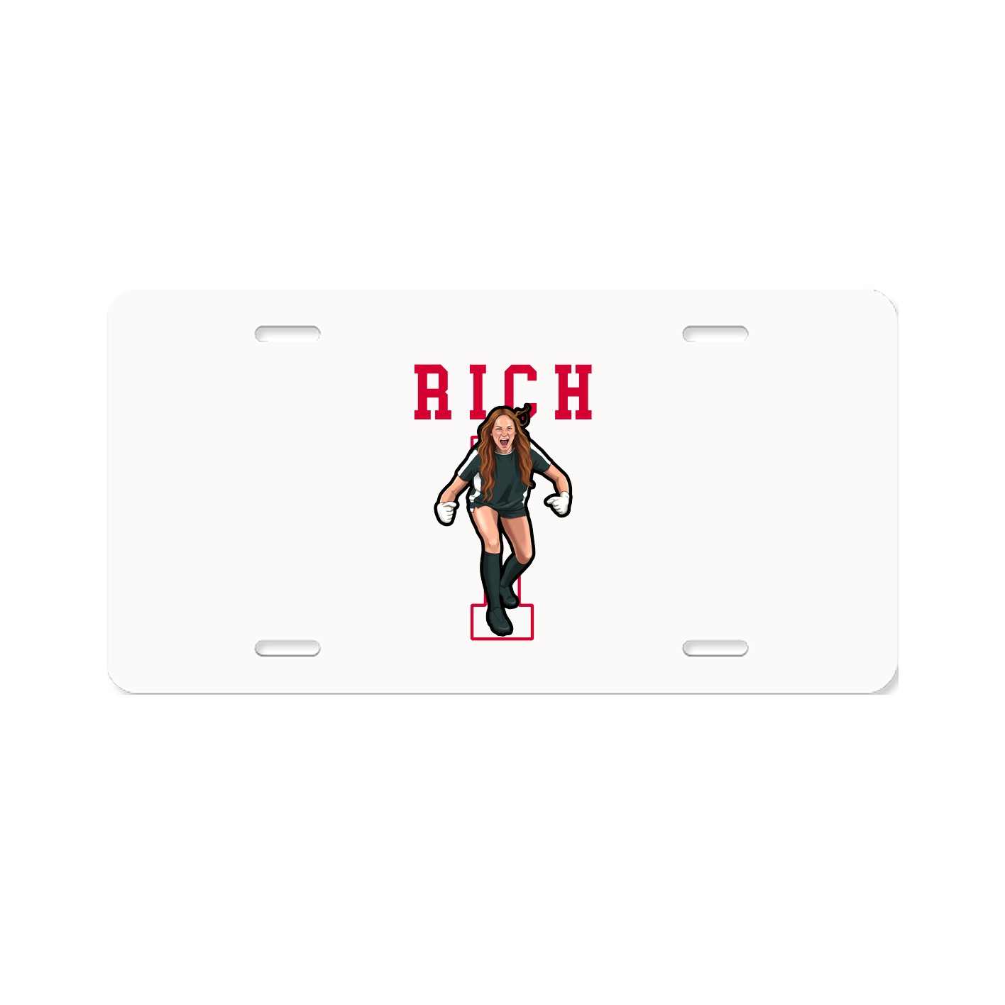 License Plate — Shirsey in Classic