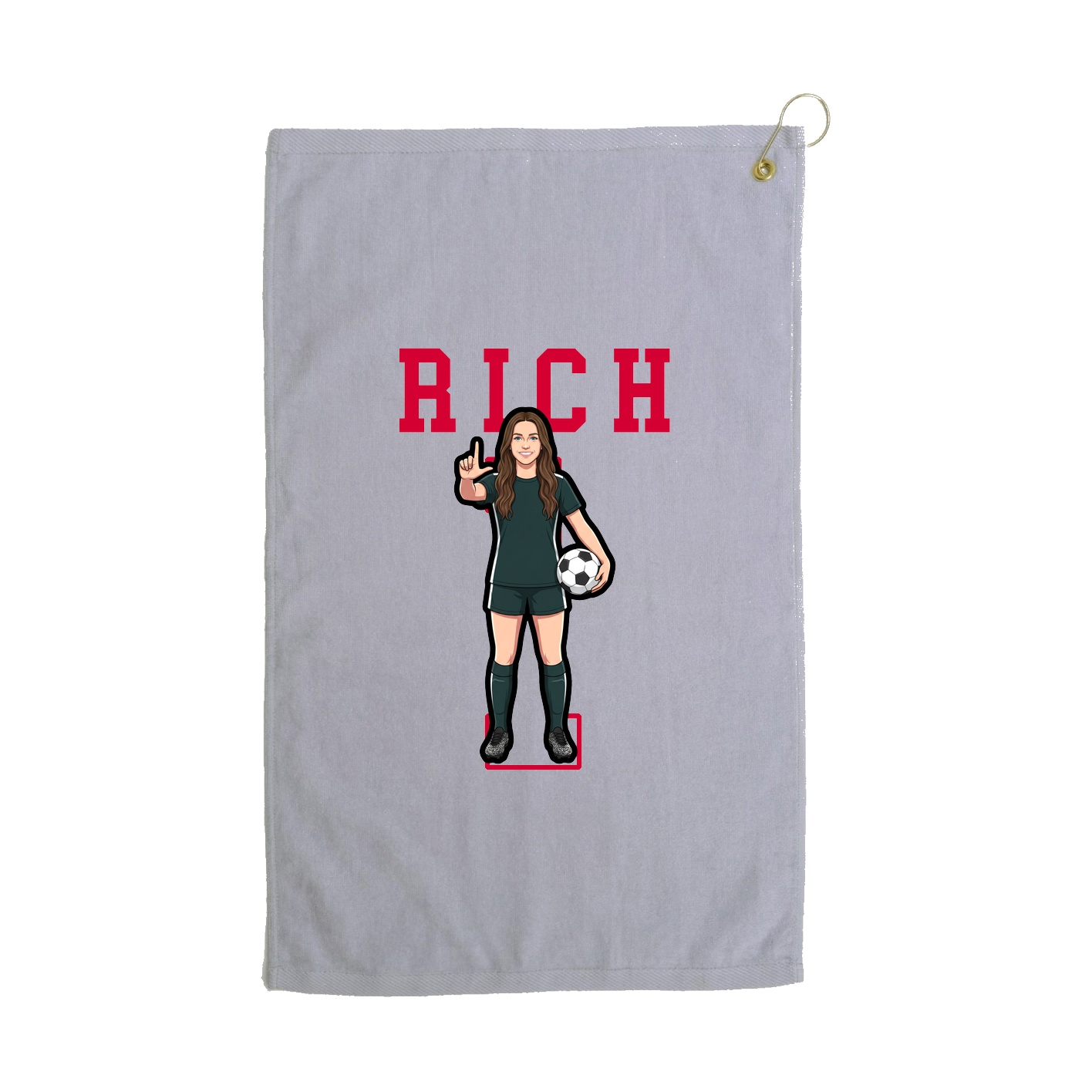 Golf Towel — Shirsey in Grey