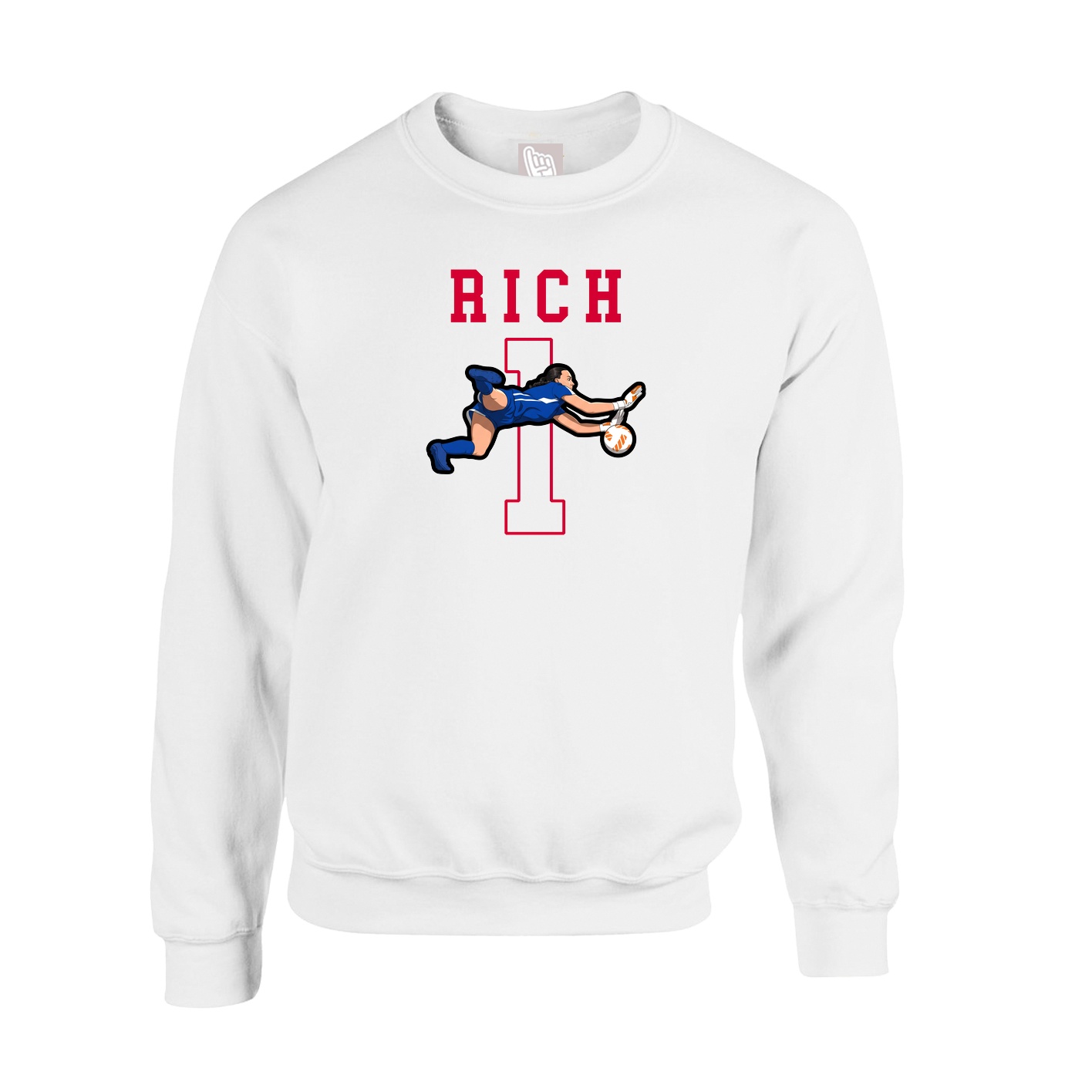 Fleece Crew — Shirsey in White