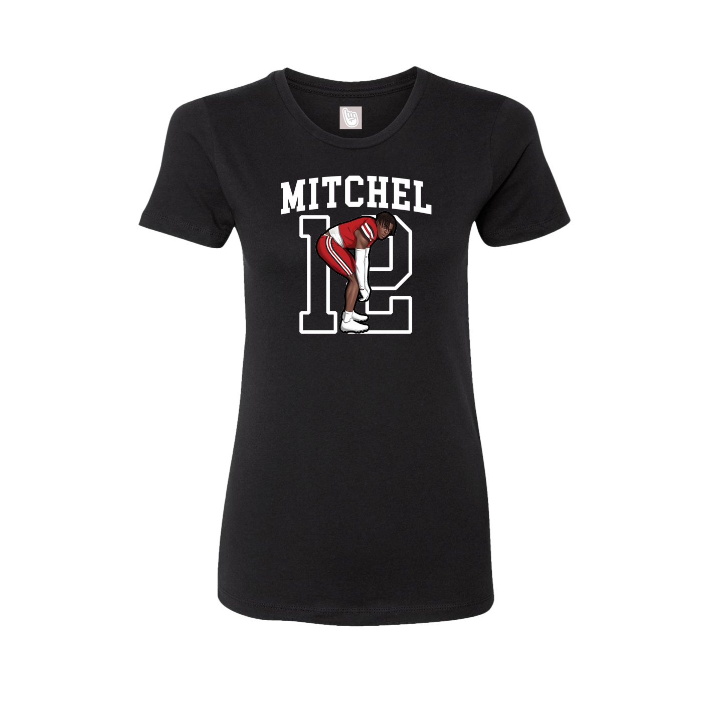 Fitted Women's Tee — Shirsey in Black