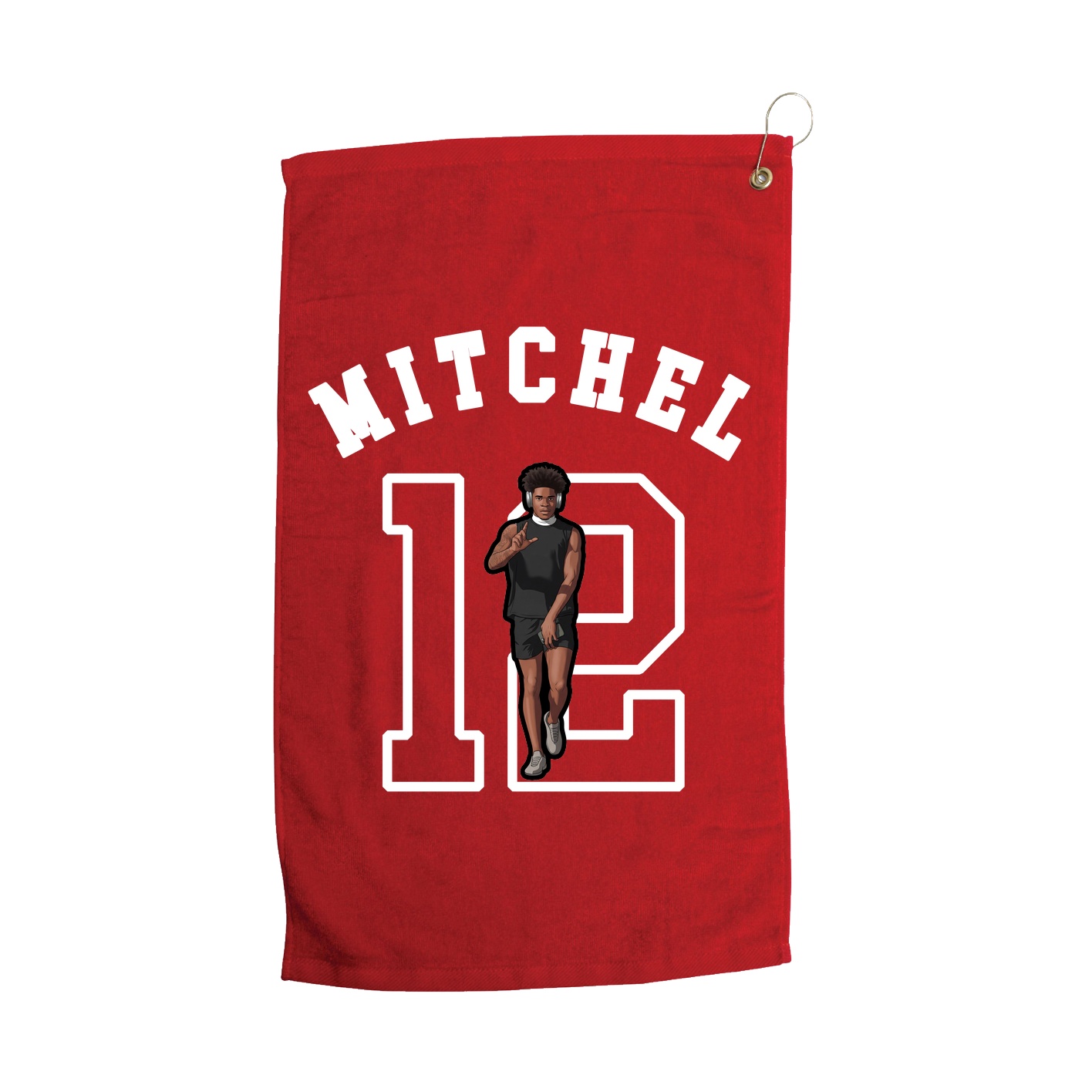 Golf Towel — Shirsey Arch in Red