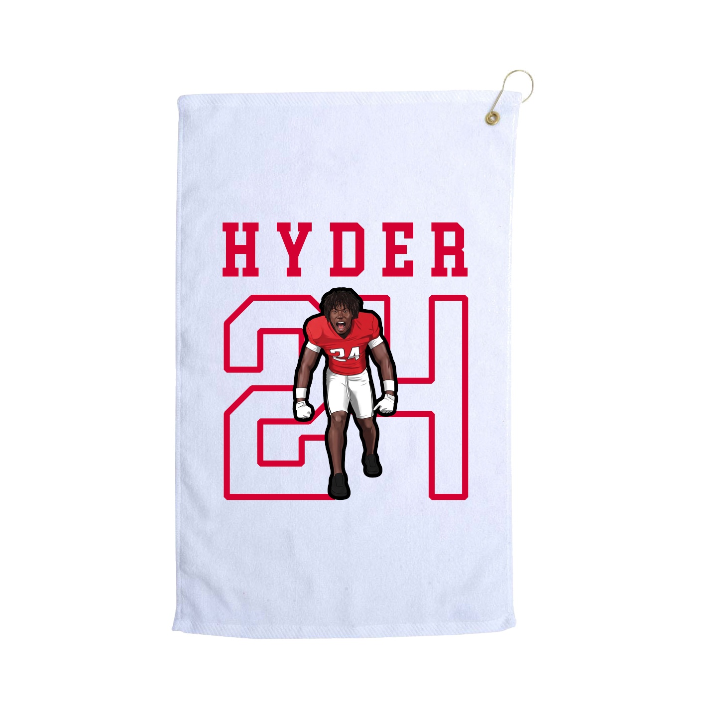Golf Towel — Shirsey in White