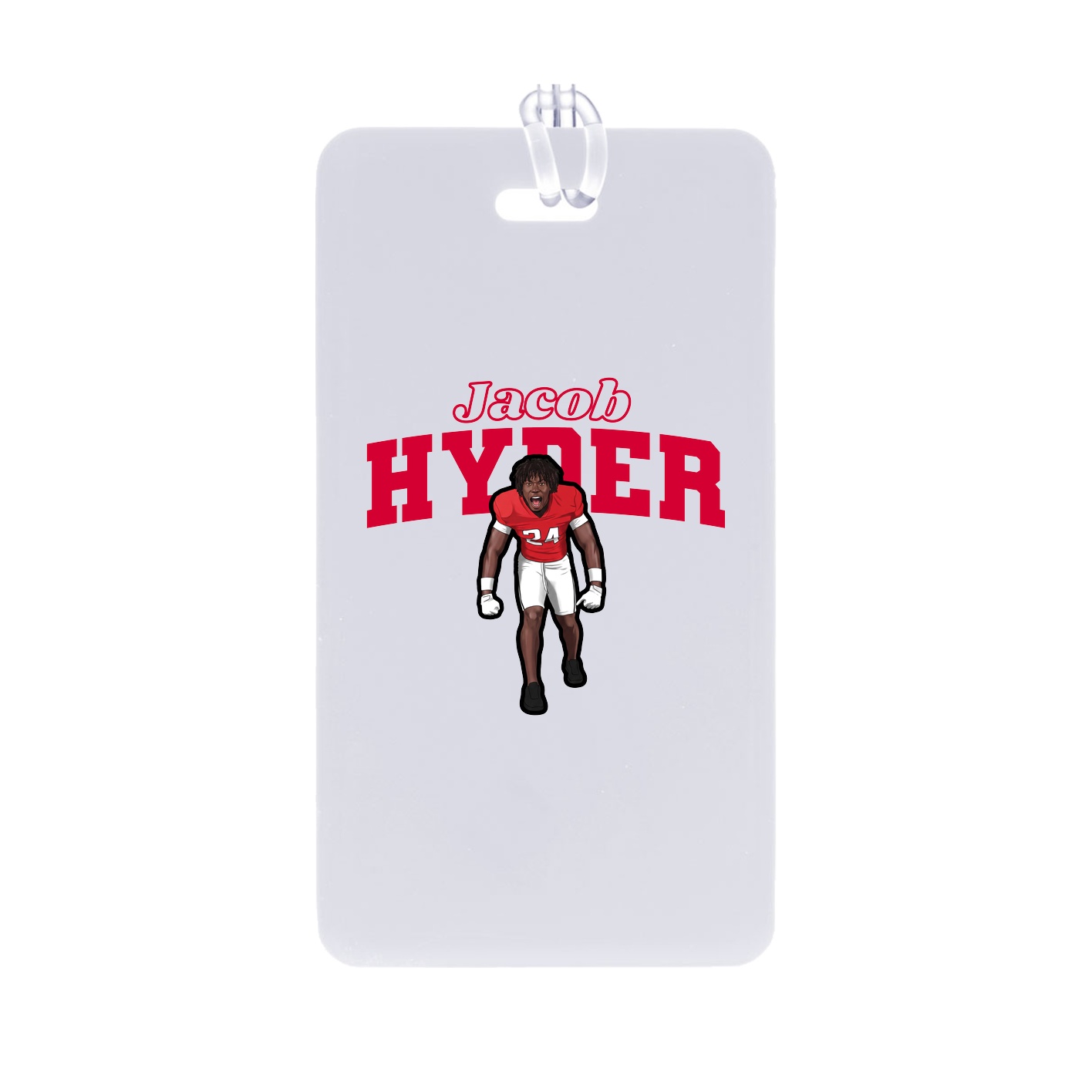 Bag Tag — Name Arch in Classic