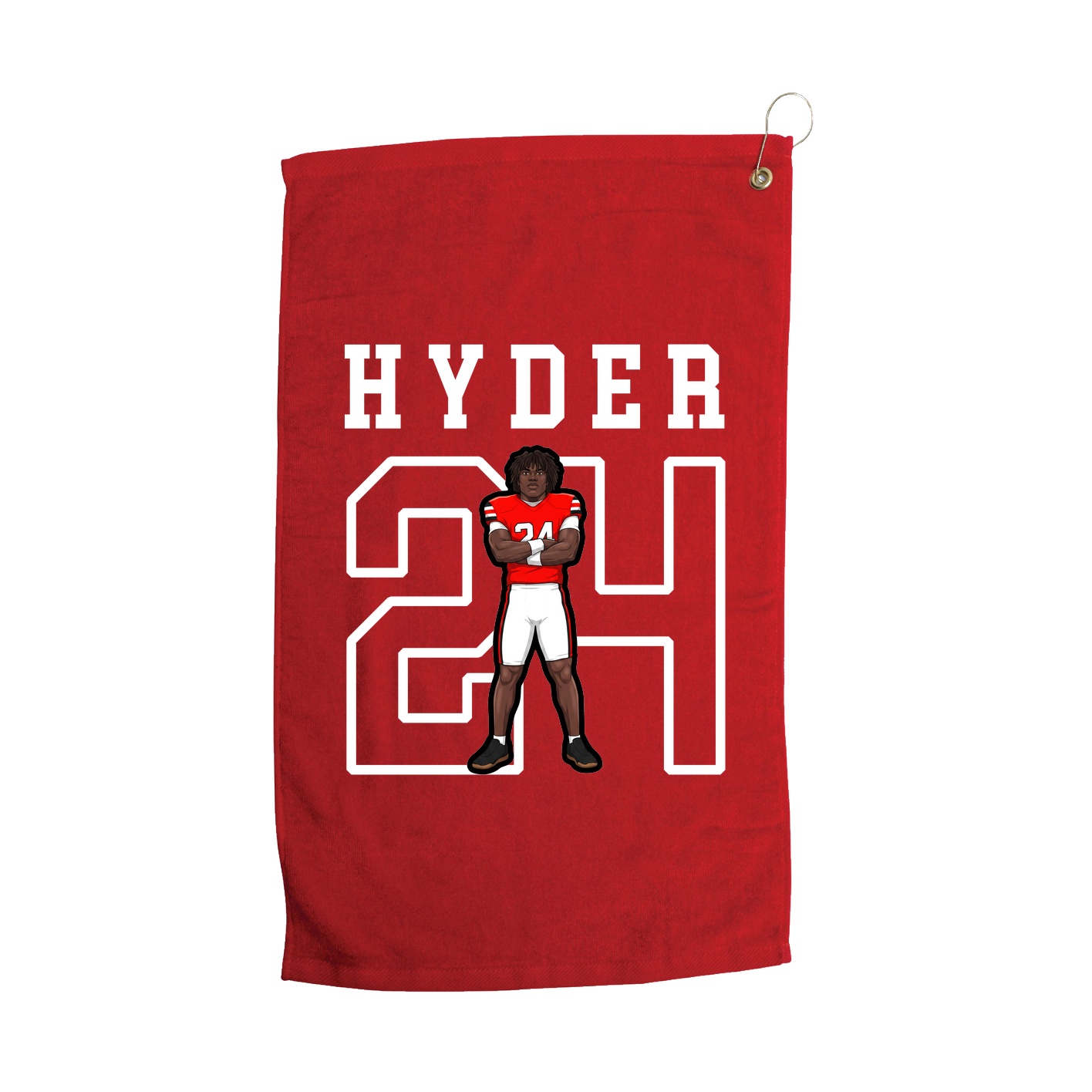 Golf Towel — Shirsey in Red